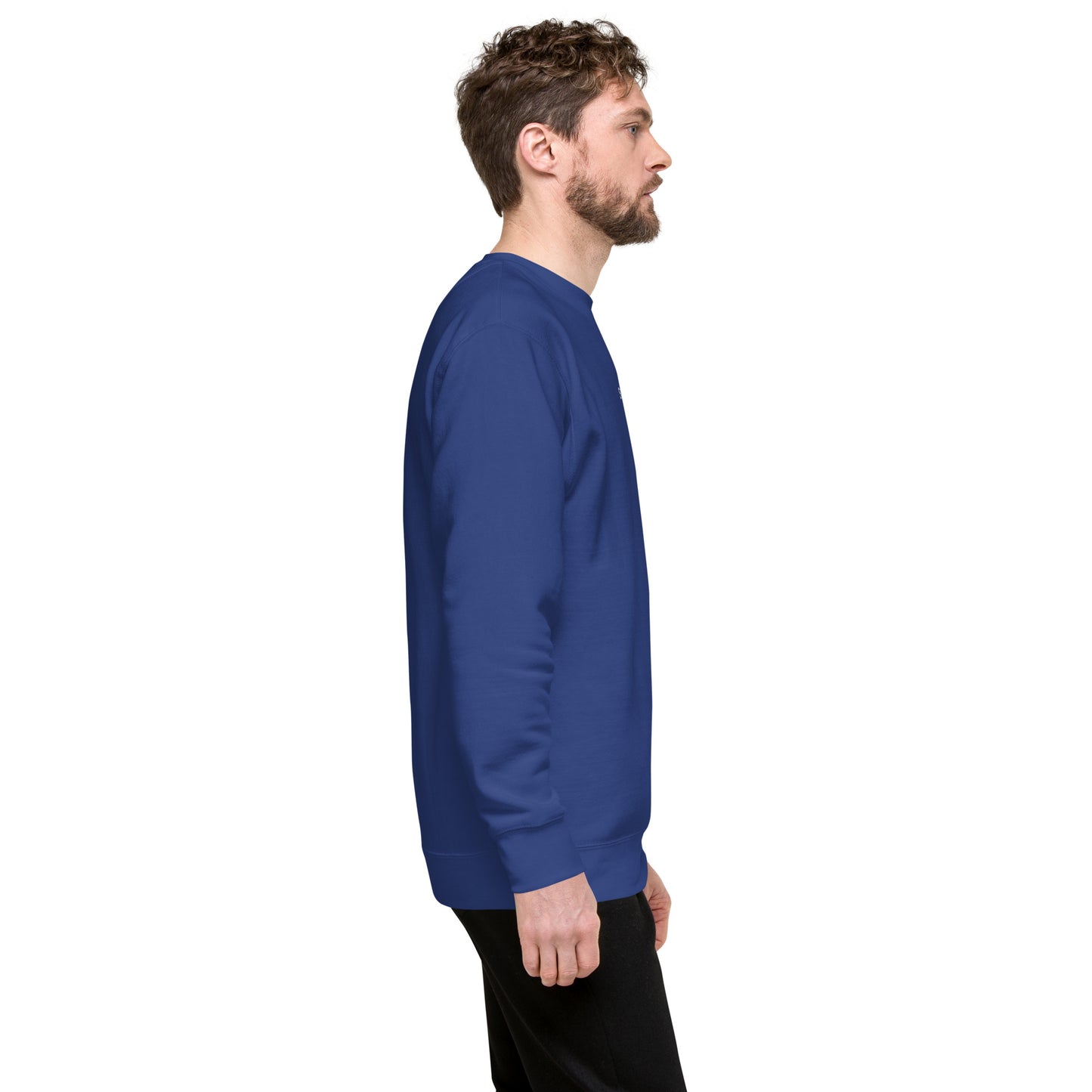 SOULSKY Classic Crew Sweatshirt - Royal Blue