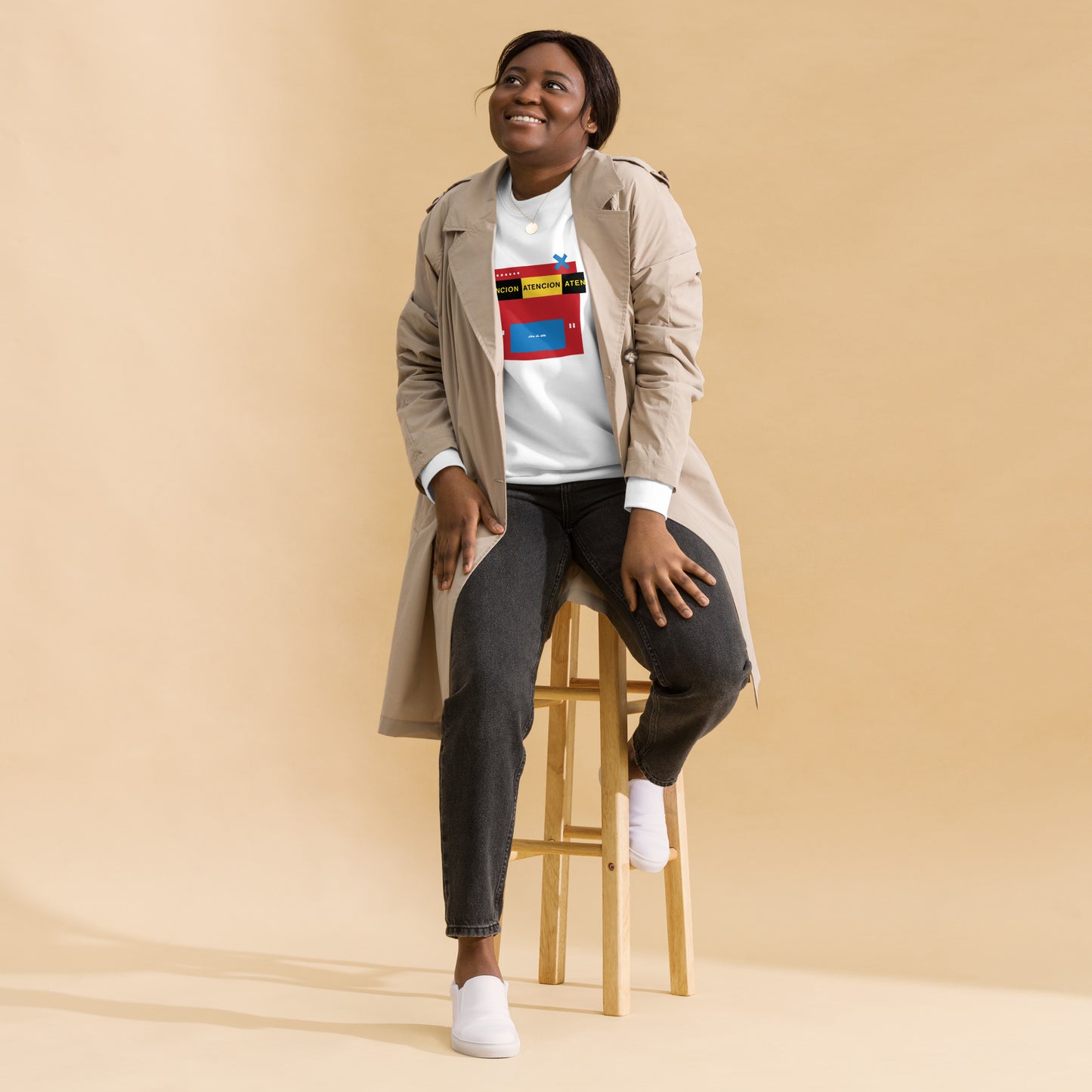 INFLUENCER Sweatshirt (White)