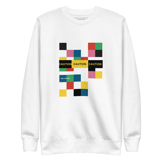 PATTERN MAKER Sweatshirt (White)