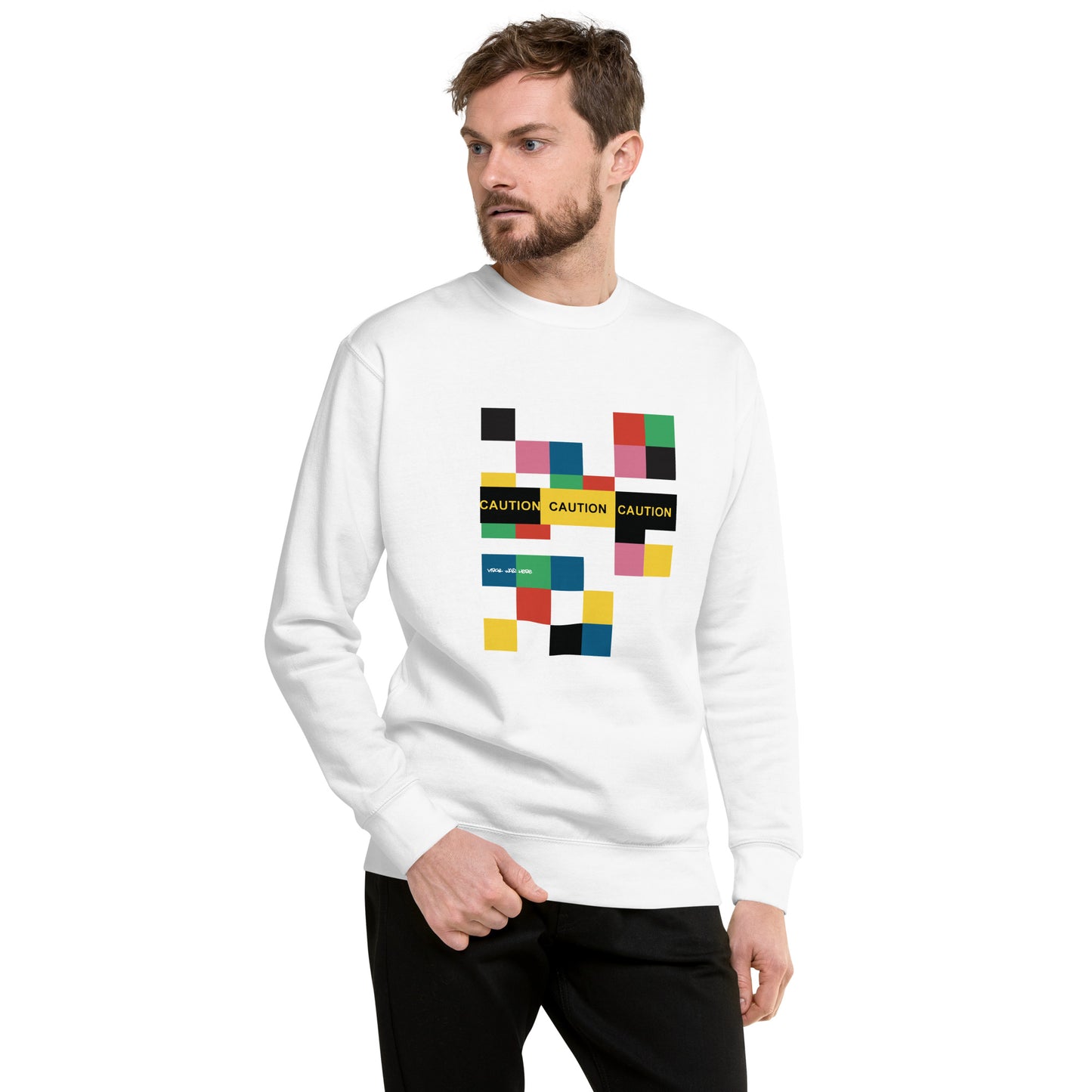 PATTERN MAKER Sweatshirt (White)