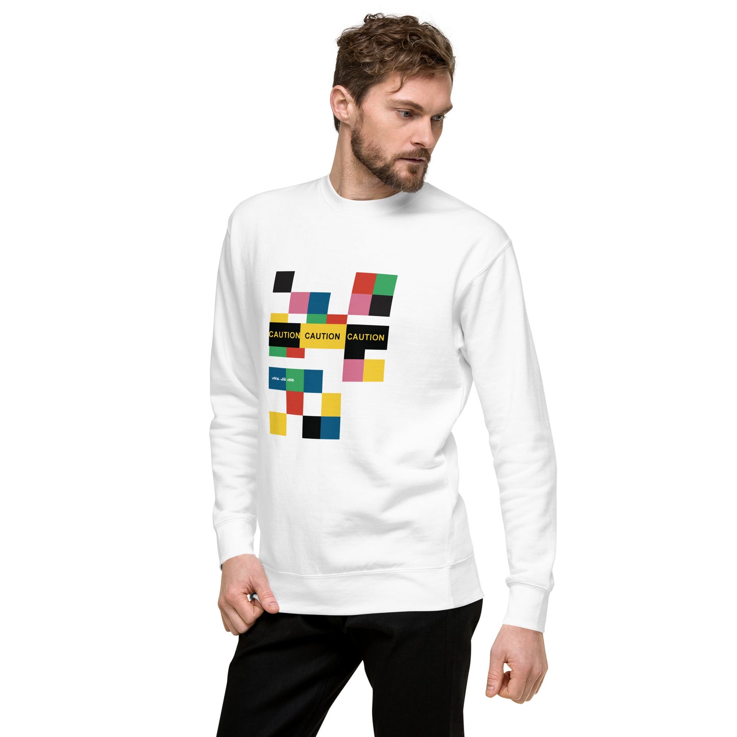PATTERN MAKER Sweatshirt (White)