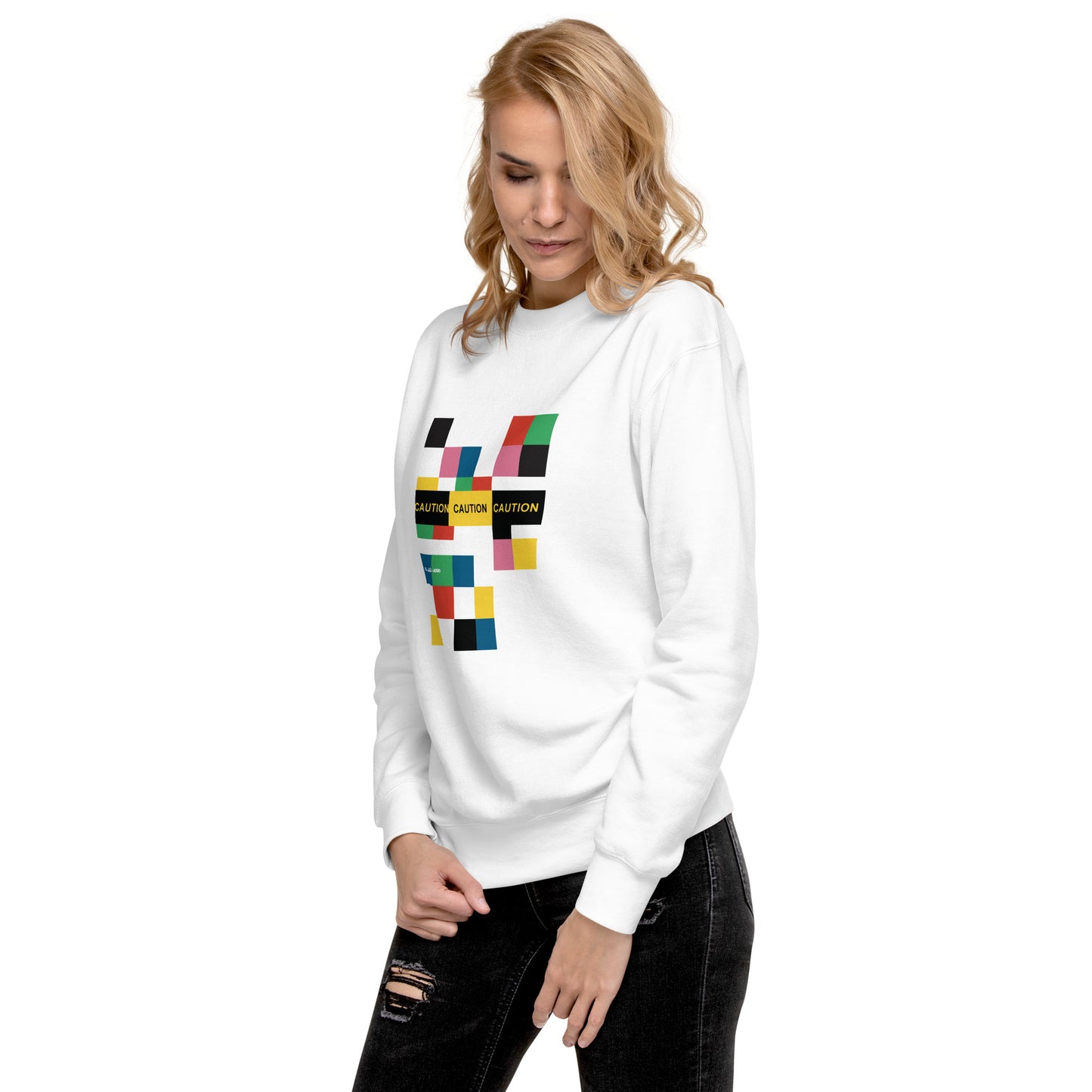 PATTERN MAKER Sweatshirt (White)