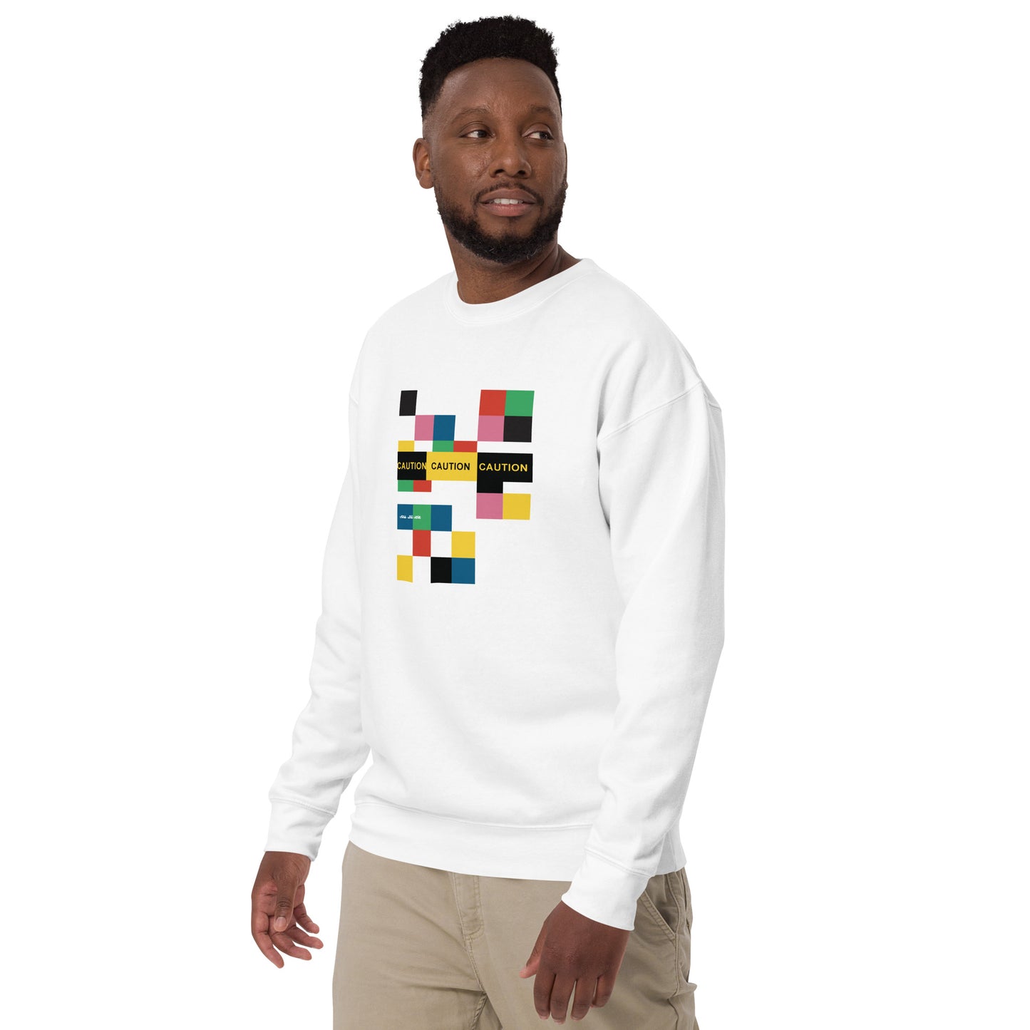 PATTERN MAKER Sweatshirt (White)