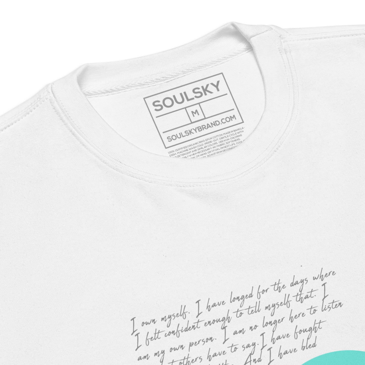 SIGUE A TU CORAZON (Follow Your Heart) Sweatshirt (White)