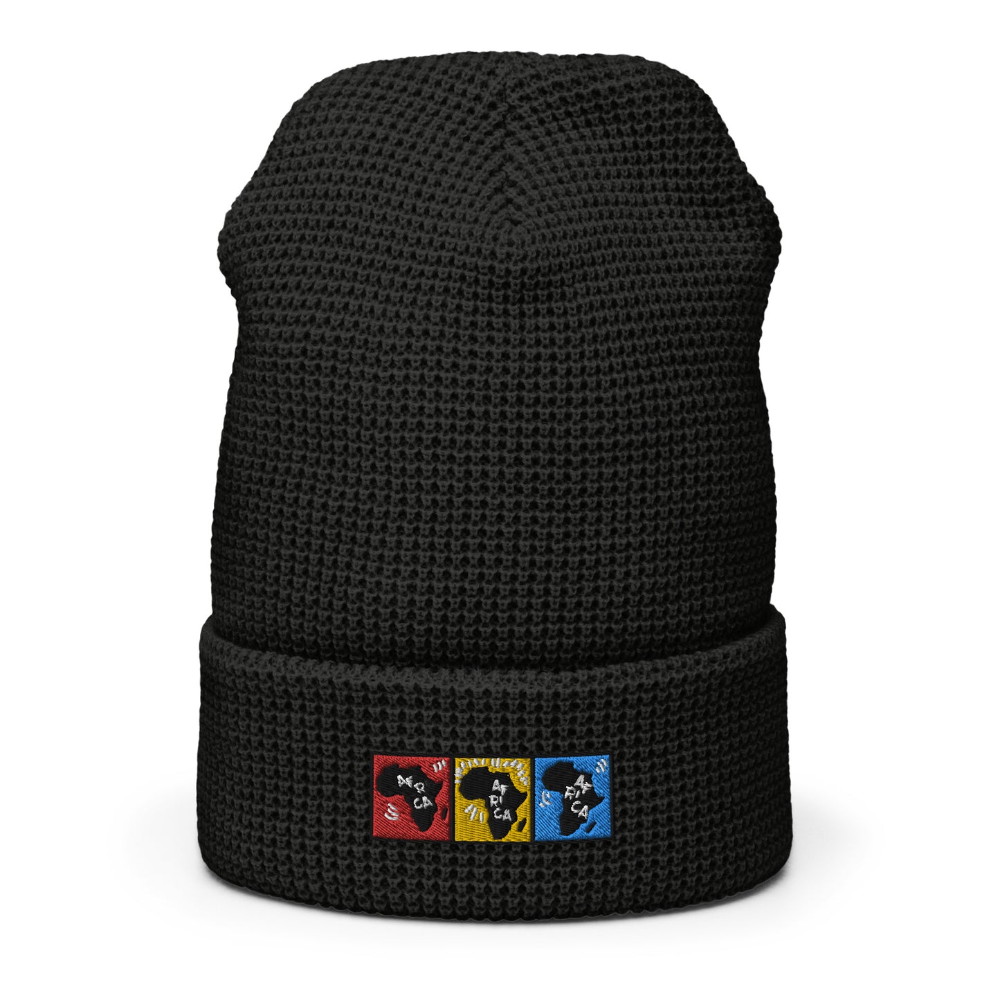 AFRICA PRIMARY Waffle Beanie