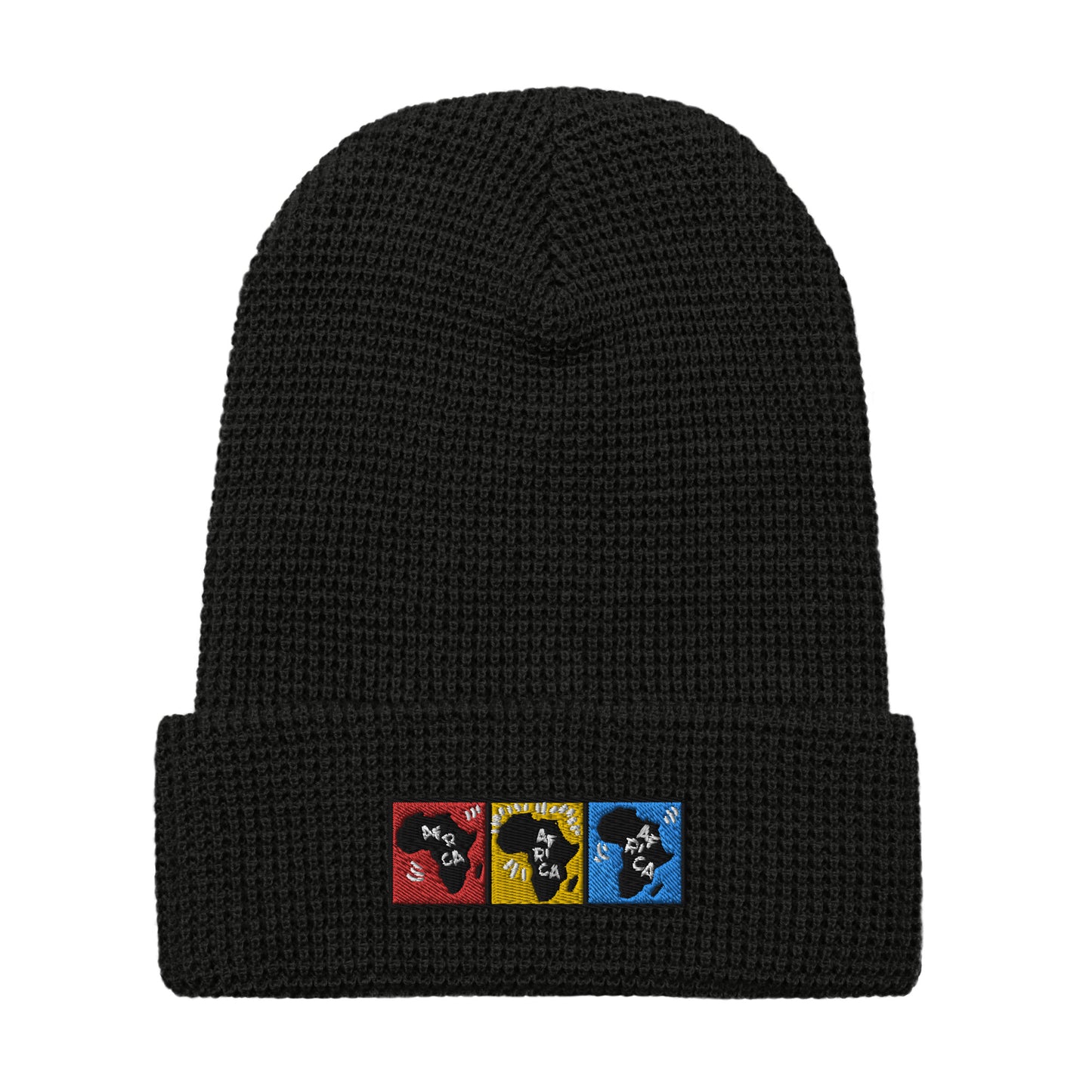 AFRICA PRIMARY Waffle Beanie