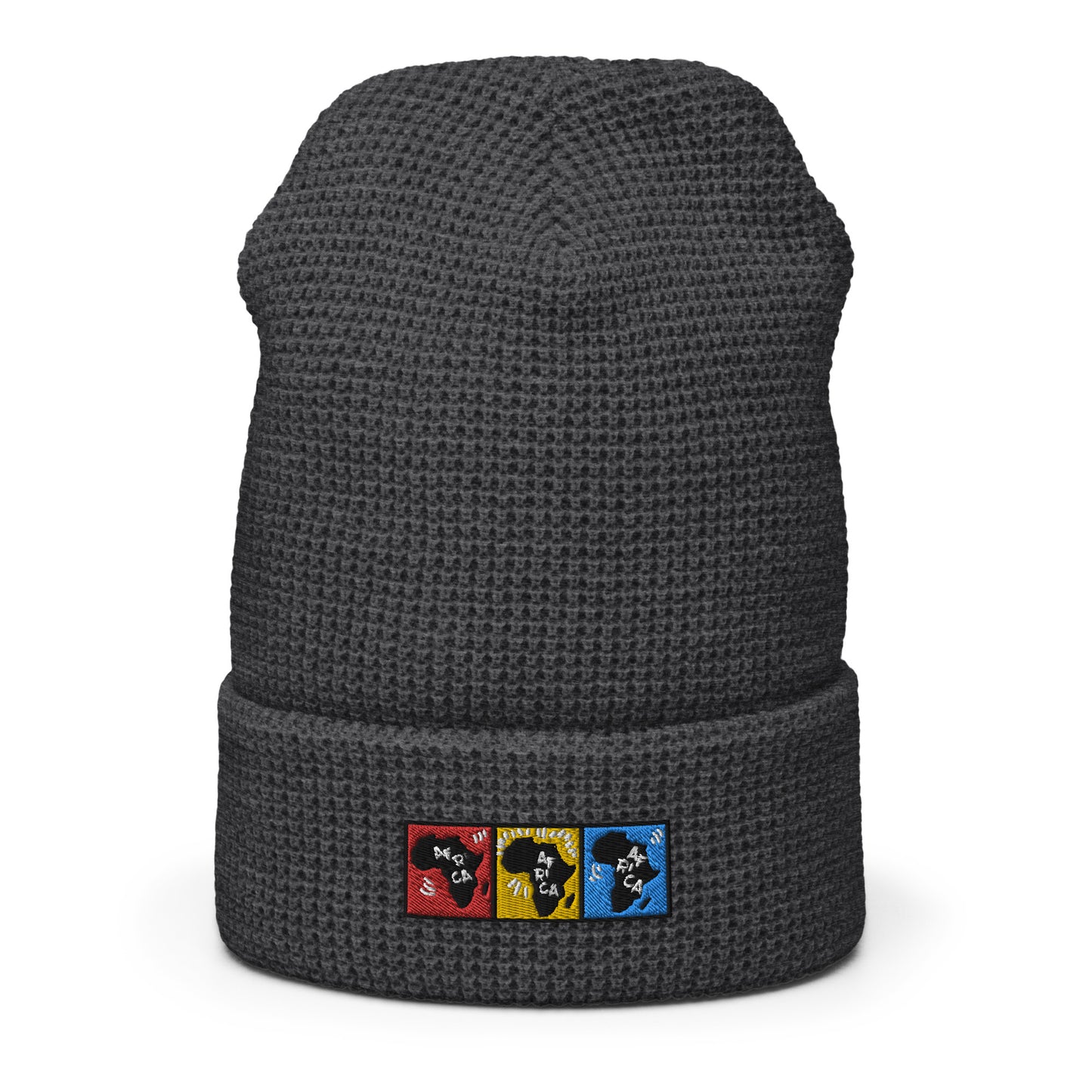 AFRICA PRIMARY Waffle Beanie