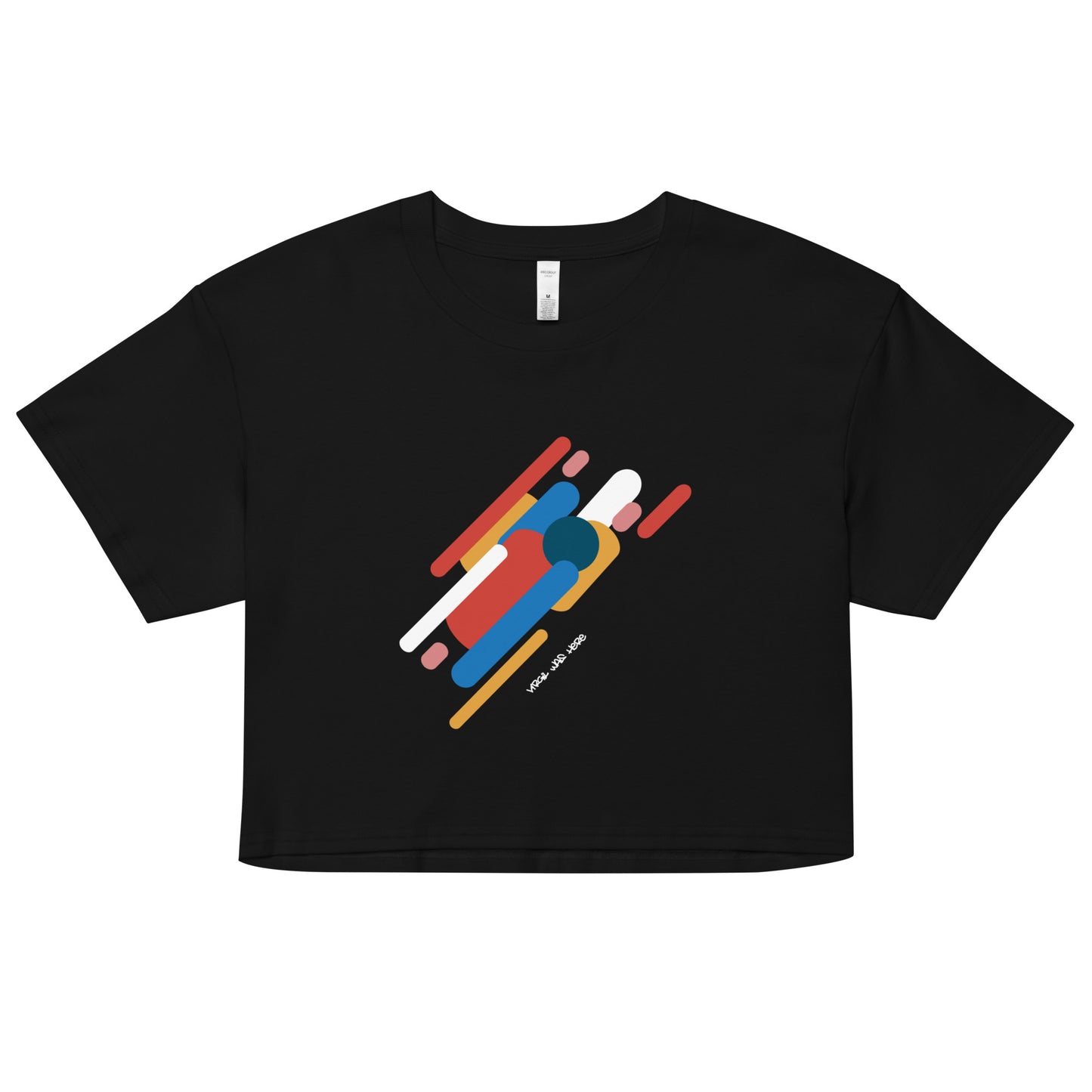 LIGHT STREAK Crop Top Tee