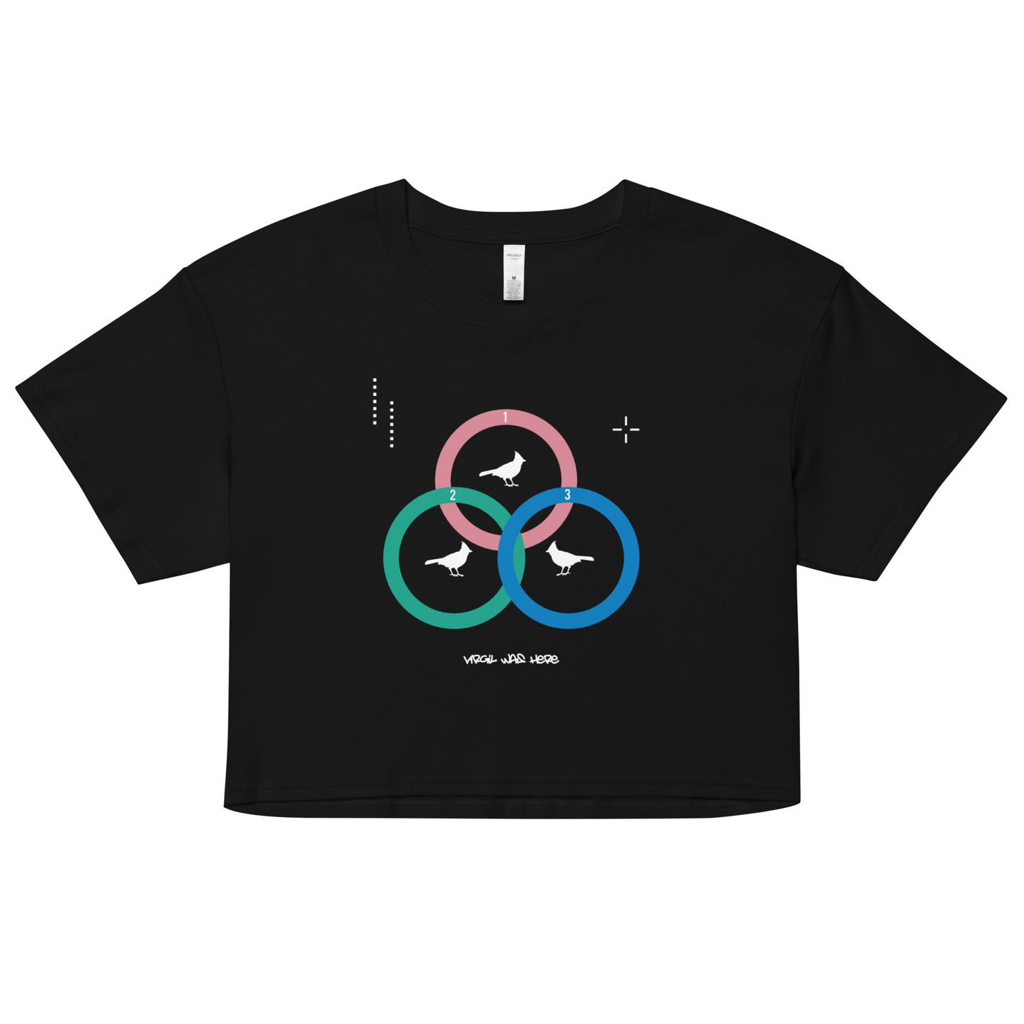 TRIFECTA Crop Top Tee