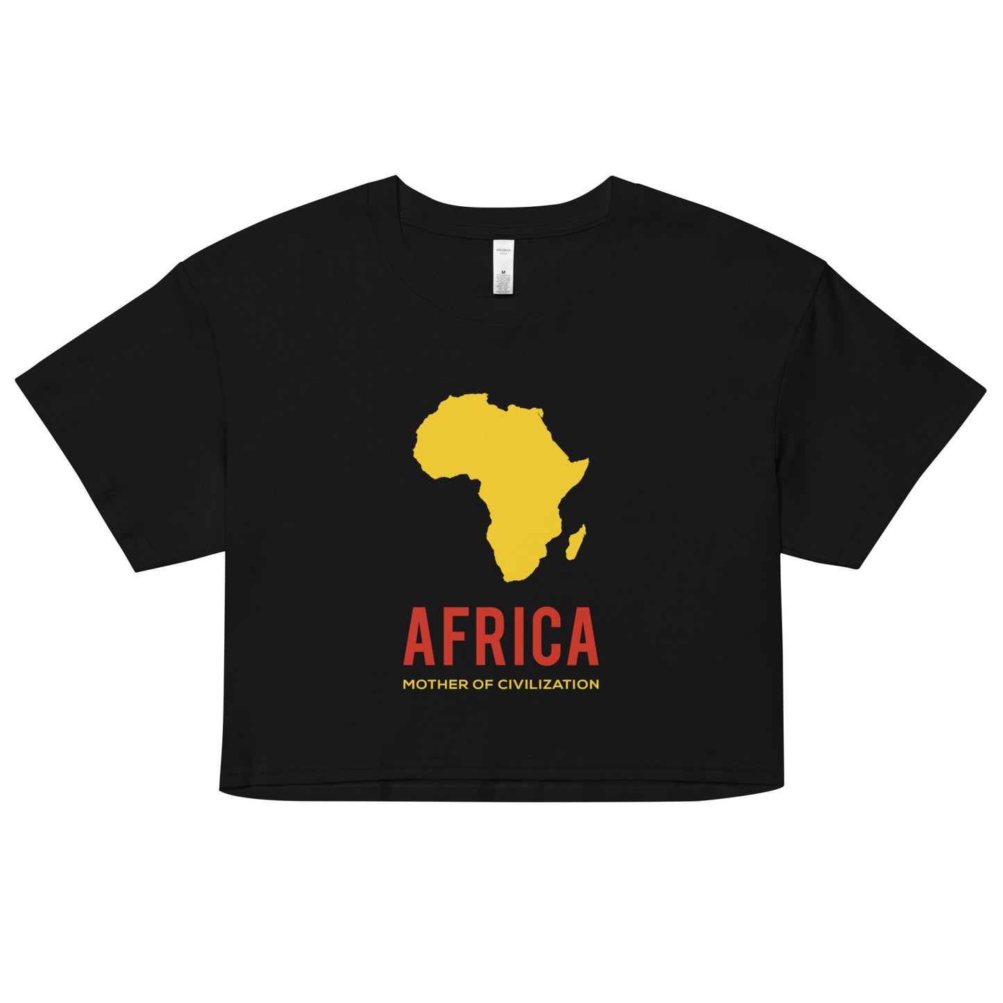 AFRICA - MOTHER OF CIVILIZATION Crop Top Tee