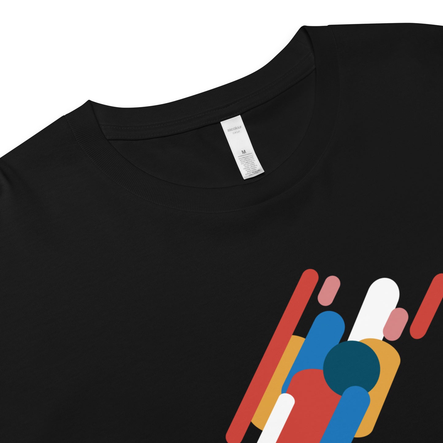 LIGHT STREAK Crop Top Tee