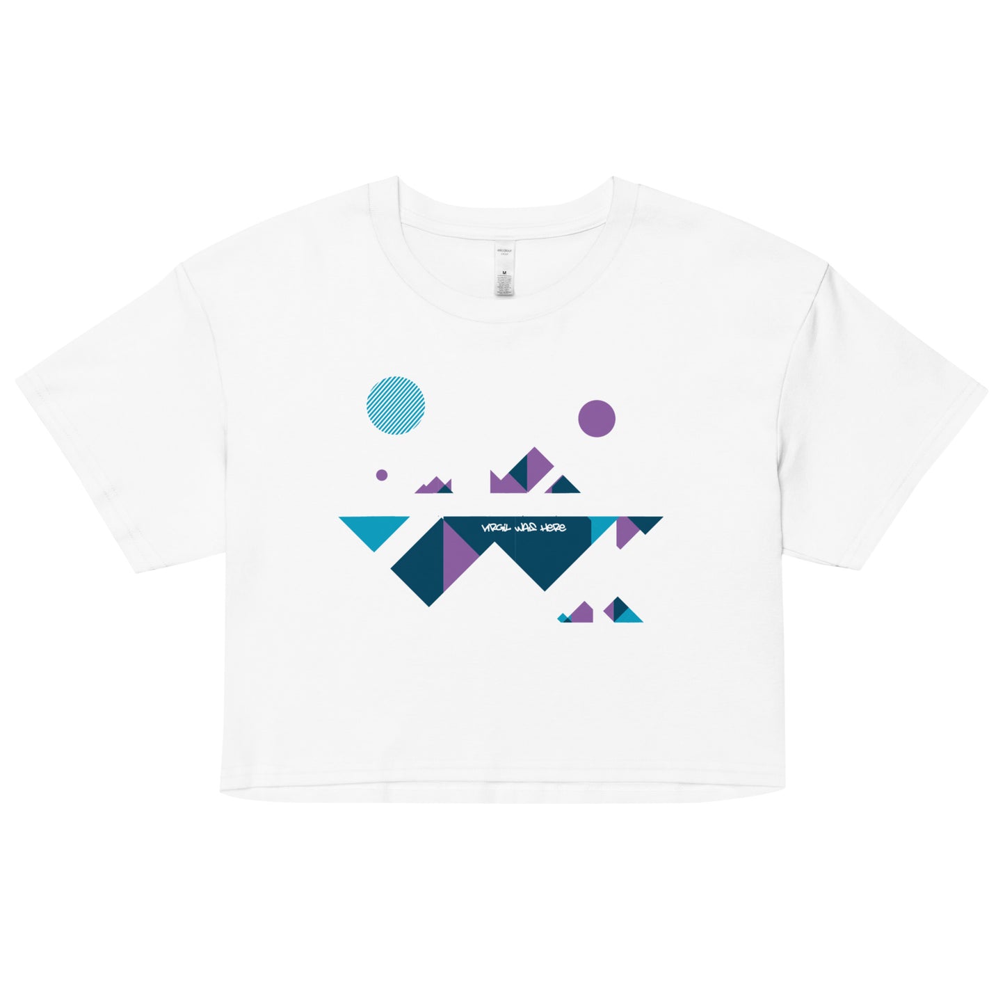 MOUNTAINS Crop Top Tee