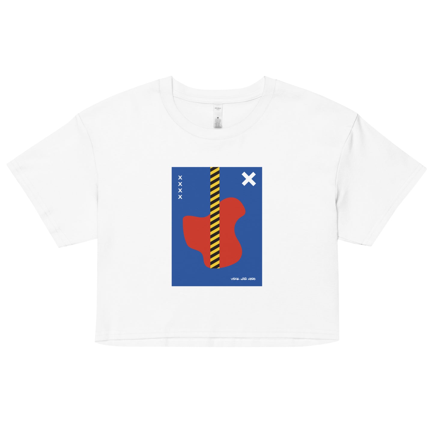 ROCKSTAR Crop Top Tee