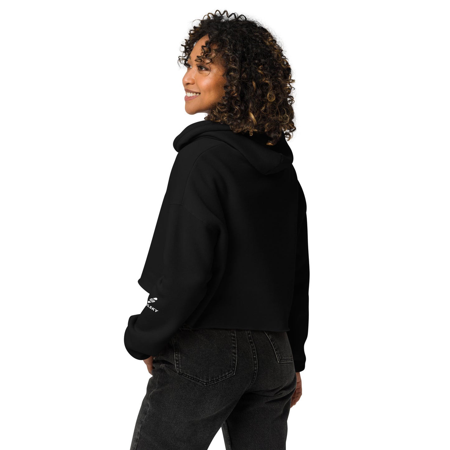 HAVE FUN Cropped Hoodie