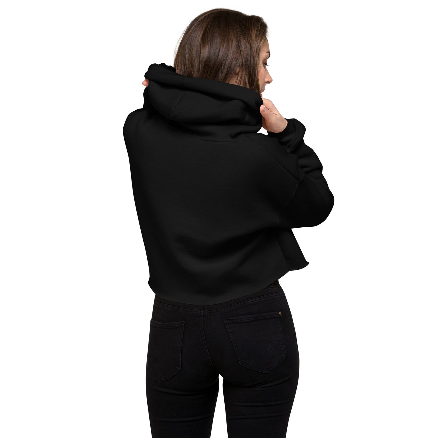 HAVE FUN Cropped Hoodie