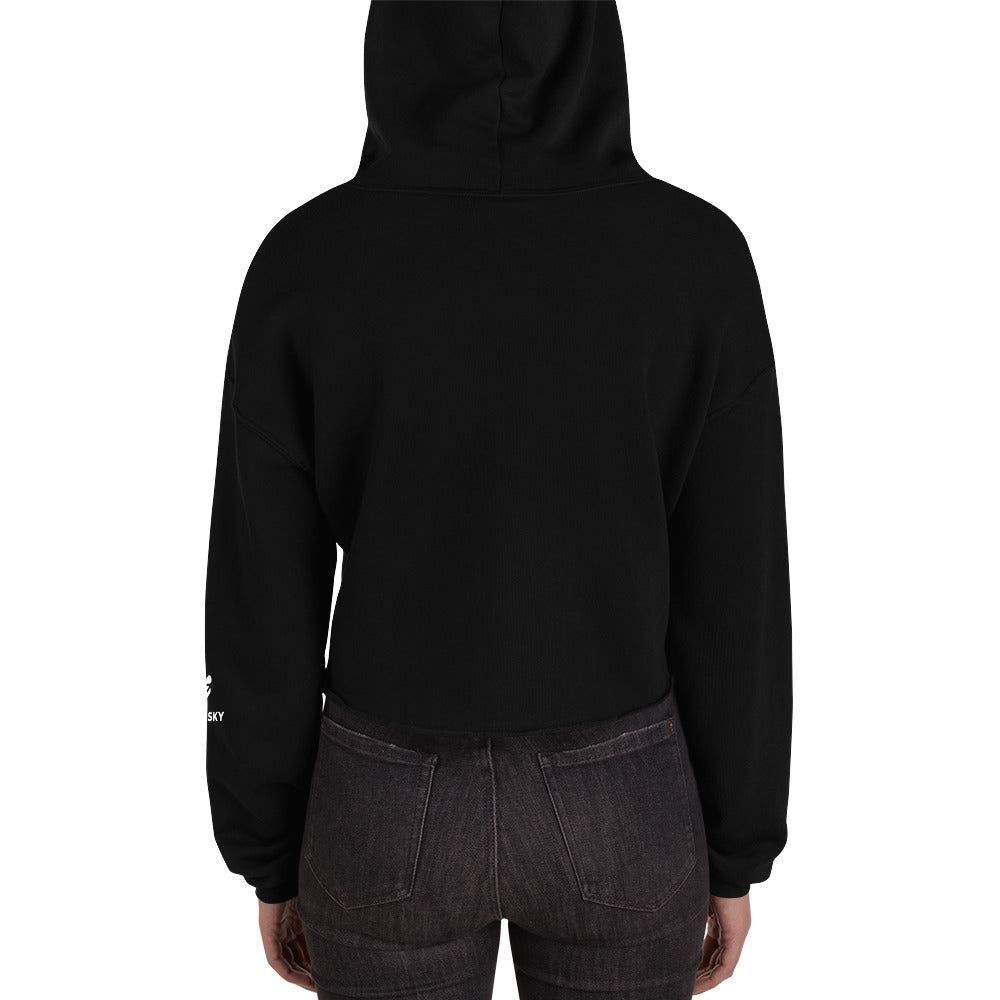 AFRICA IS THE FUTURE Cropped Hoodie