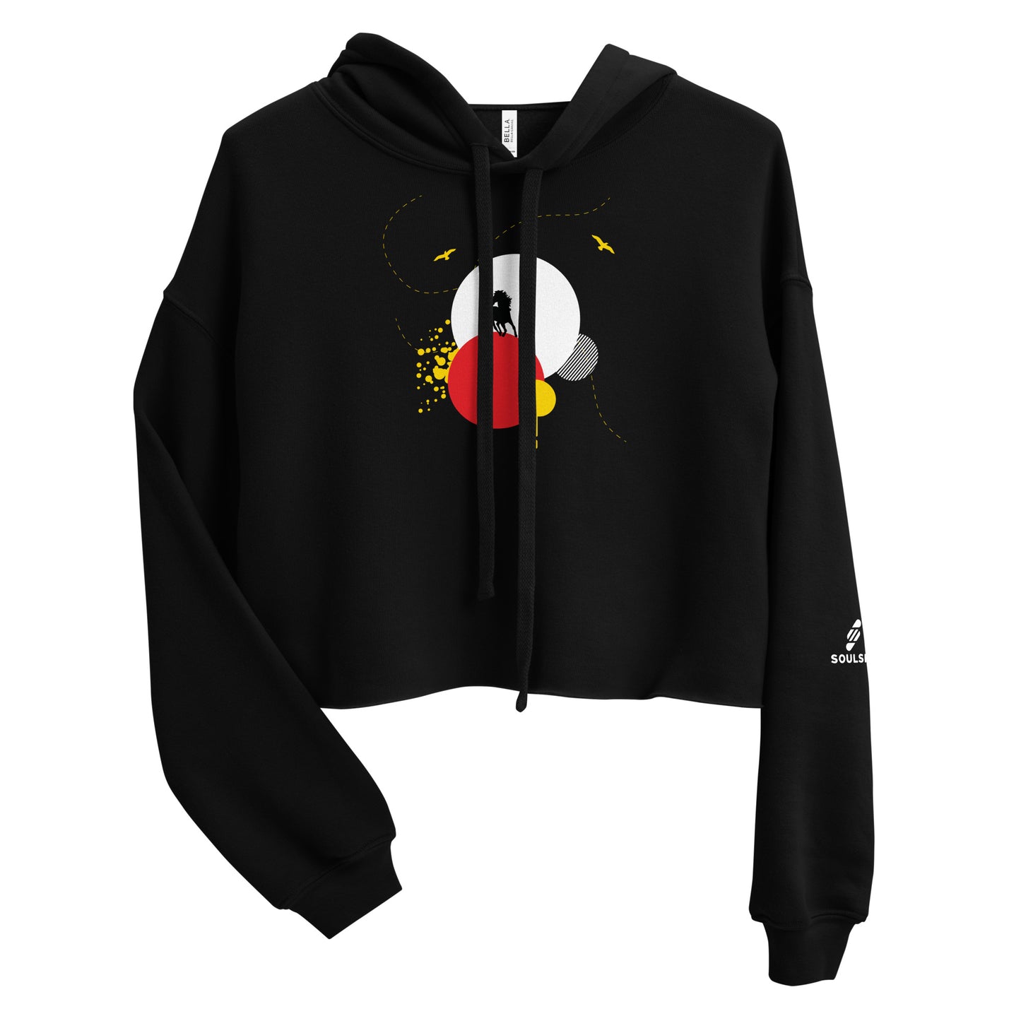 HAVE FUN Cropped Hoodie