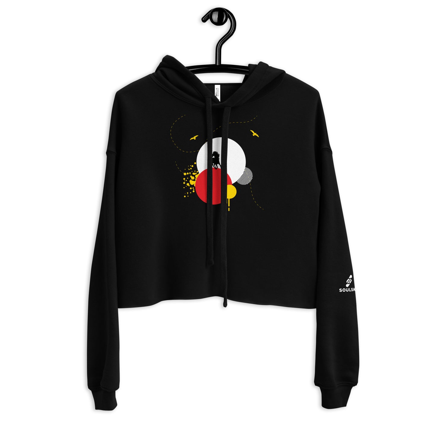 HAVE FUN Cropped Hoodie