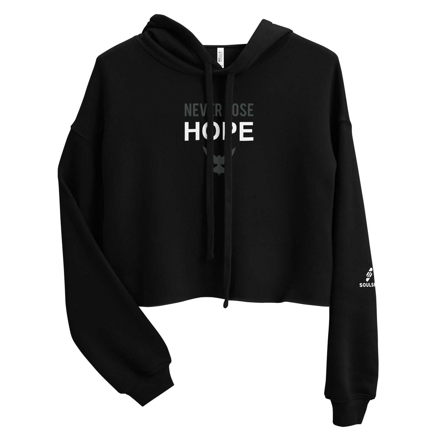 NEVER LOSE HOPE Cropped Hoodie