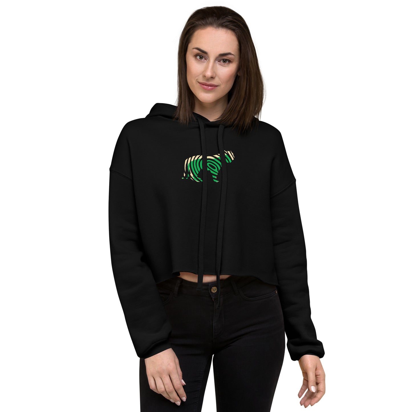 MAKE YOUR MARK Cropped Hoodie
