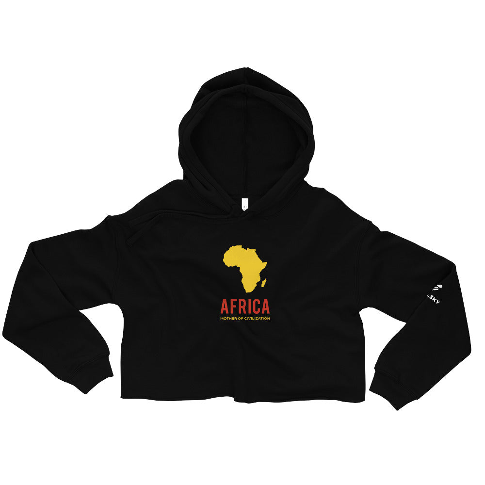 AFRICA - MOTHER OF CIVILIZATION Cropped Hoodie