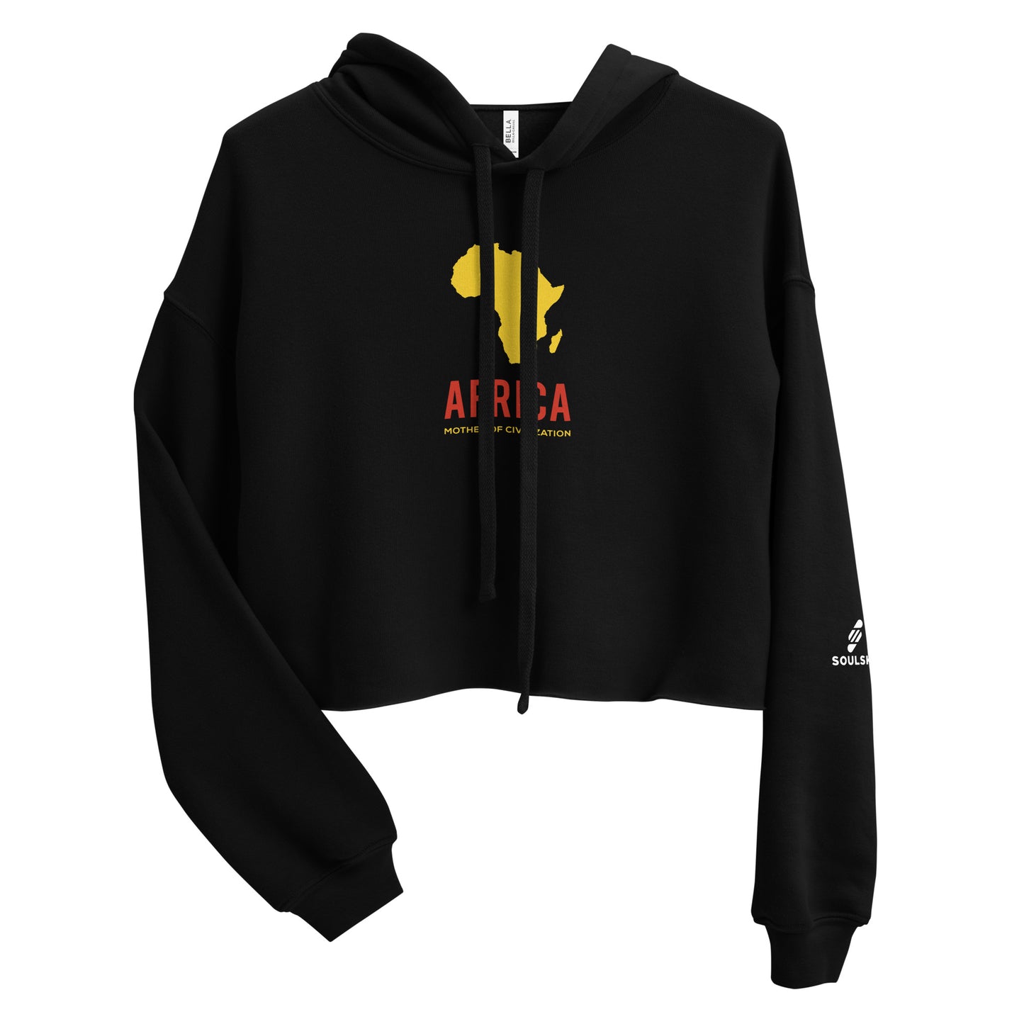 AFRICA - MOTHER OF CIVILIZATION Cropped Hoodie