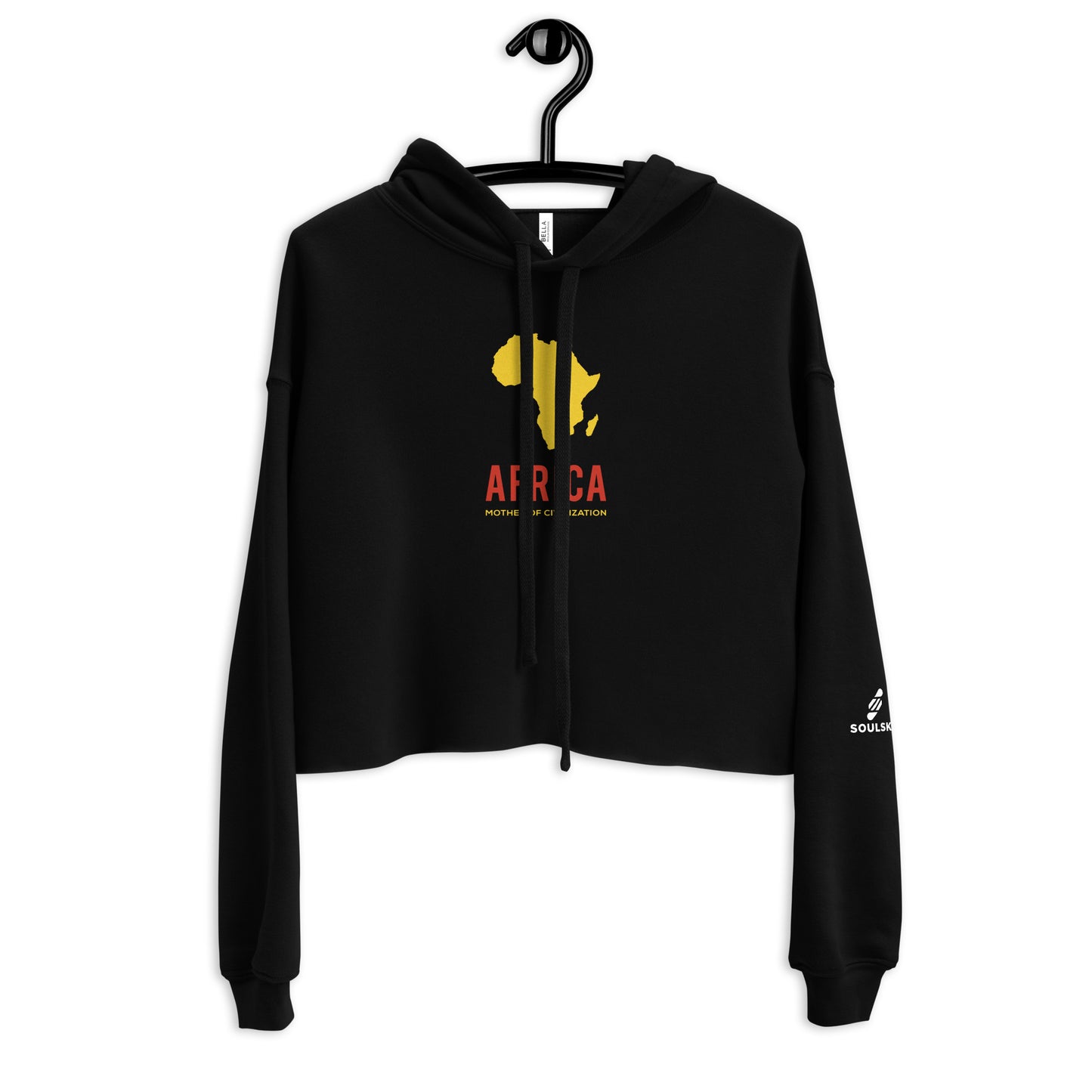 AFRICA - MOTHER OF CIVILIZATION Cropped Hoodie