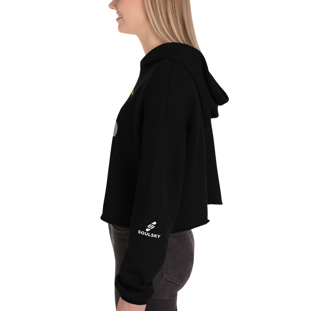 HAVE FUN Cropped Hoodie