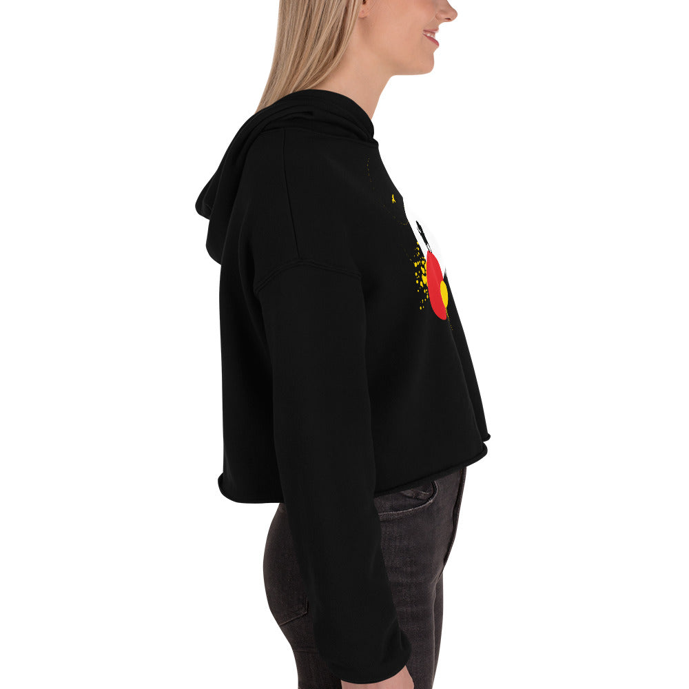 HAVE FUN Cropped Hoodie