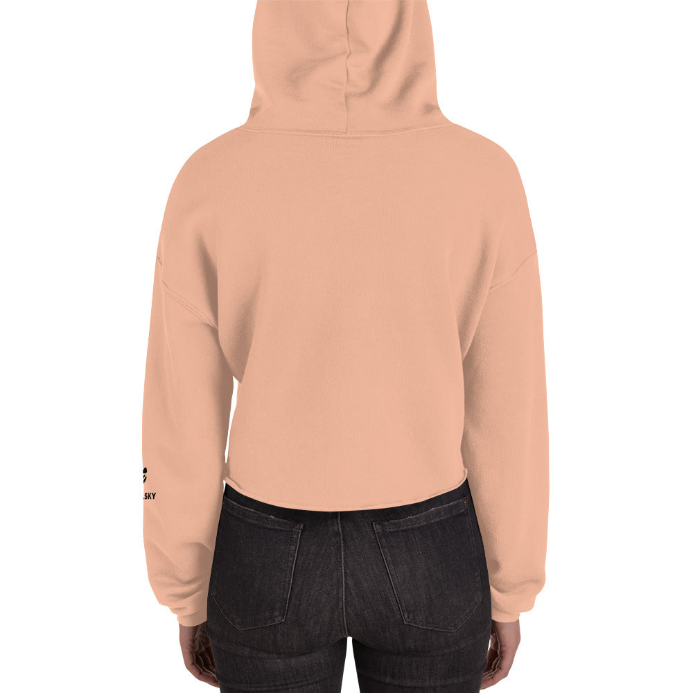 ELEVATE Cropped Hoodie (Pink)
