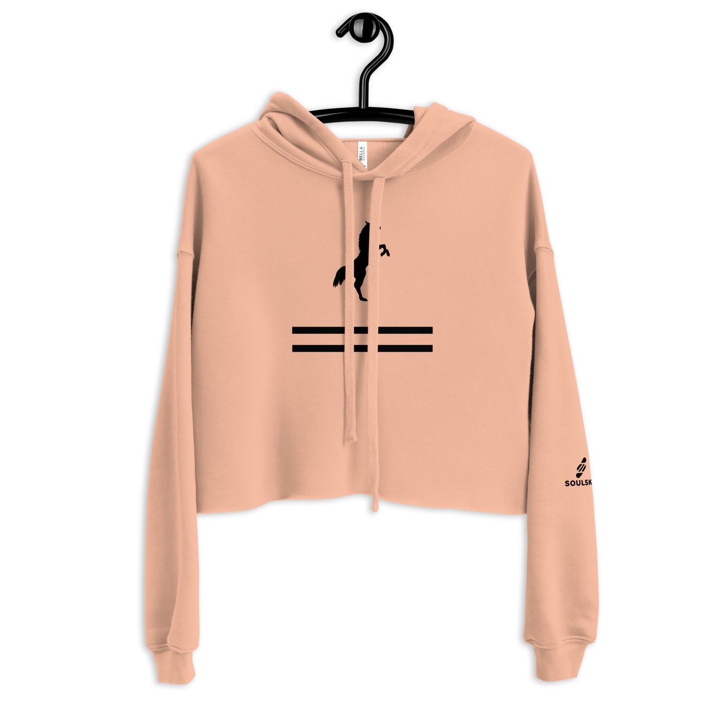 ELEVATE Cropped Hoodie (Pink)