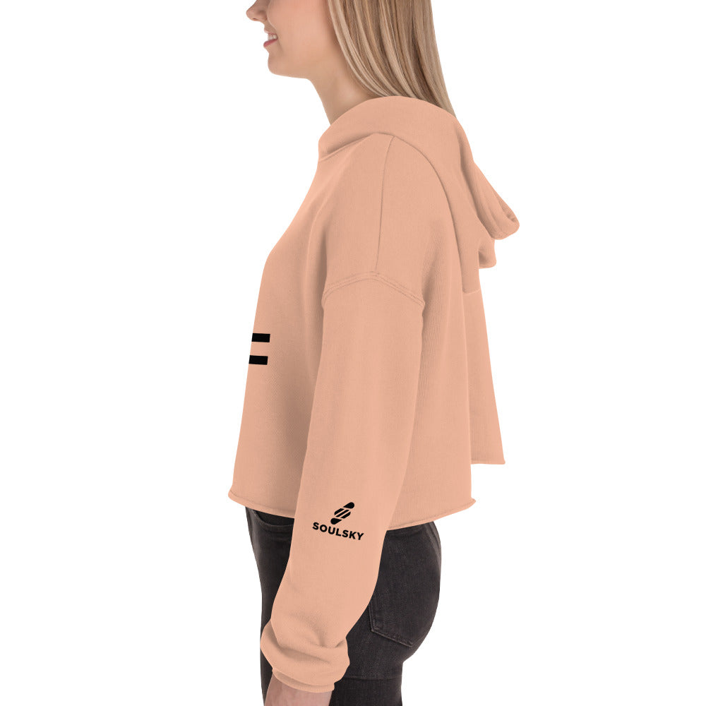 ELEVATE Cropped Hoodie (Pink)