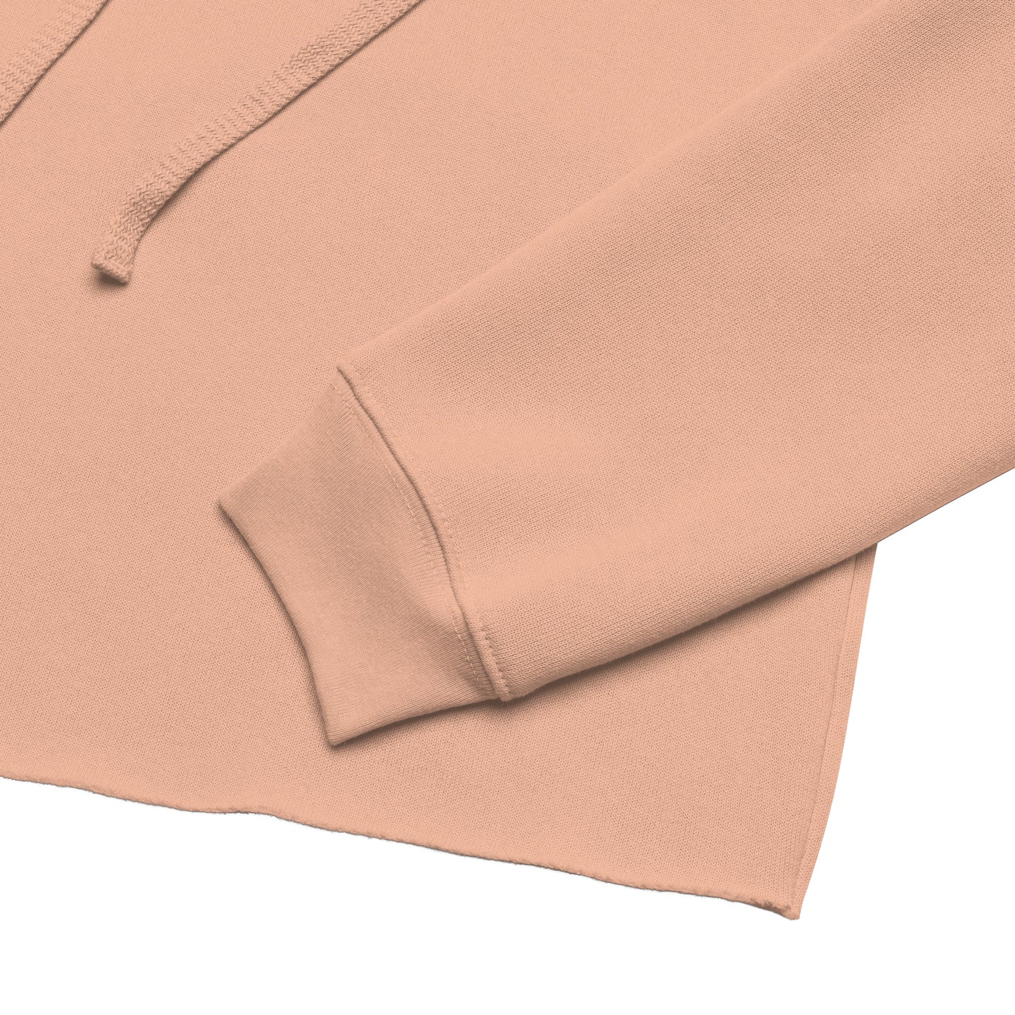 SOULSKY Logo Cropped Hoodie (Peach)