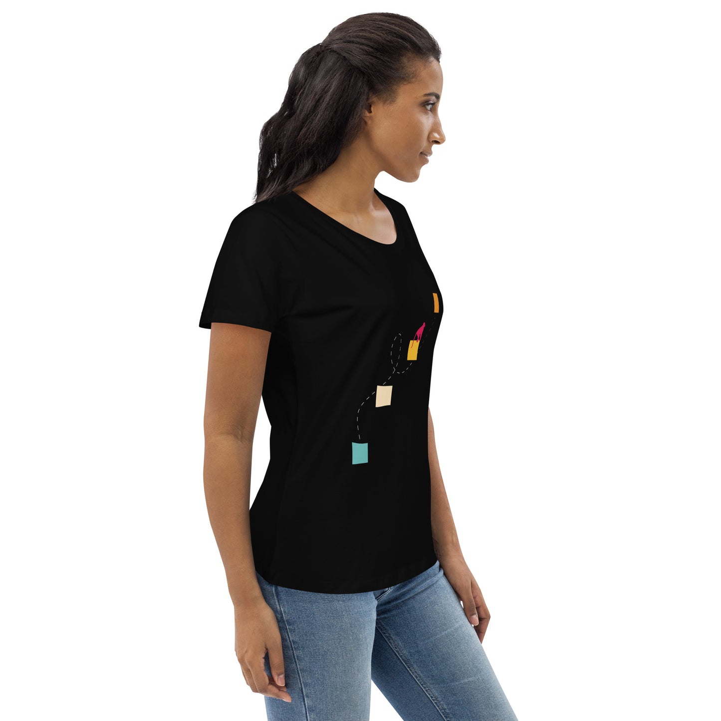 NEVER GIVE UP Women's Tee