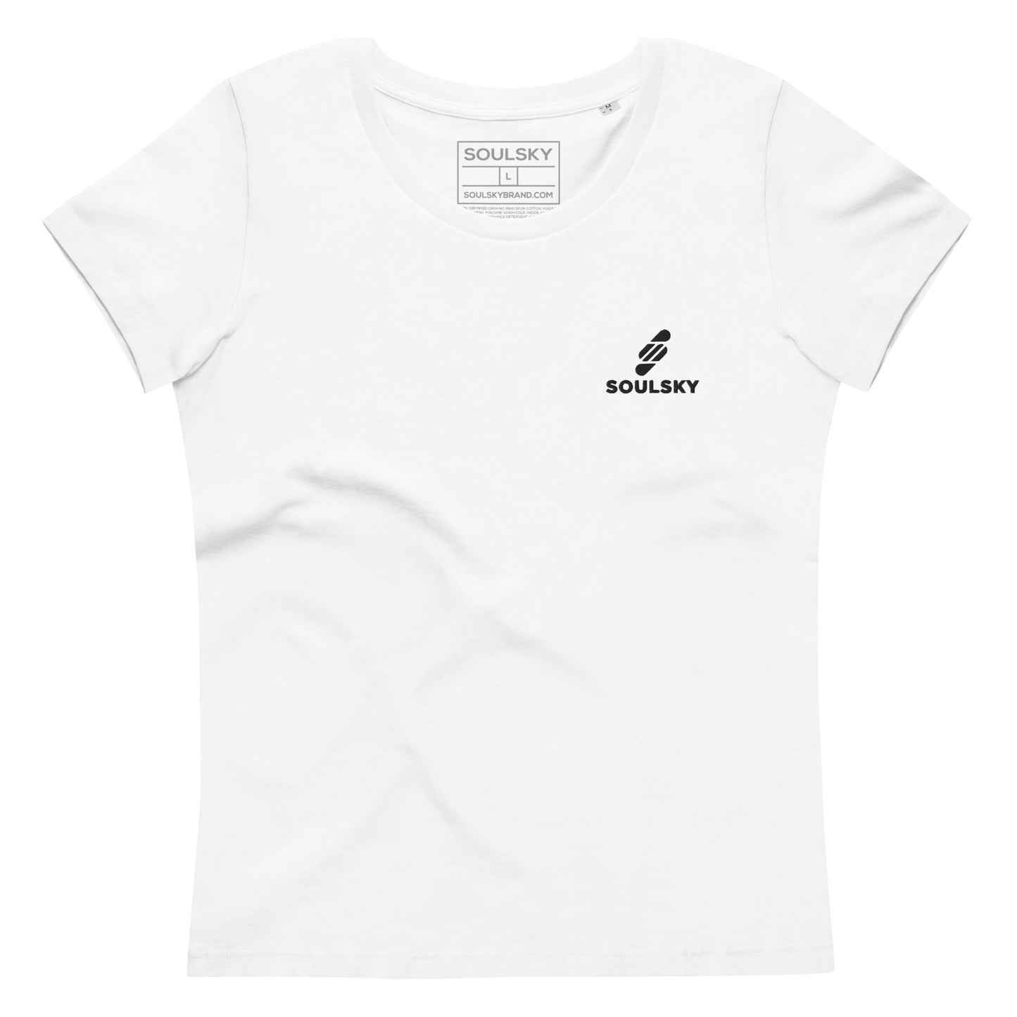 SOULSKY Logo Women's Crewneck T-shirt - White