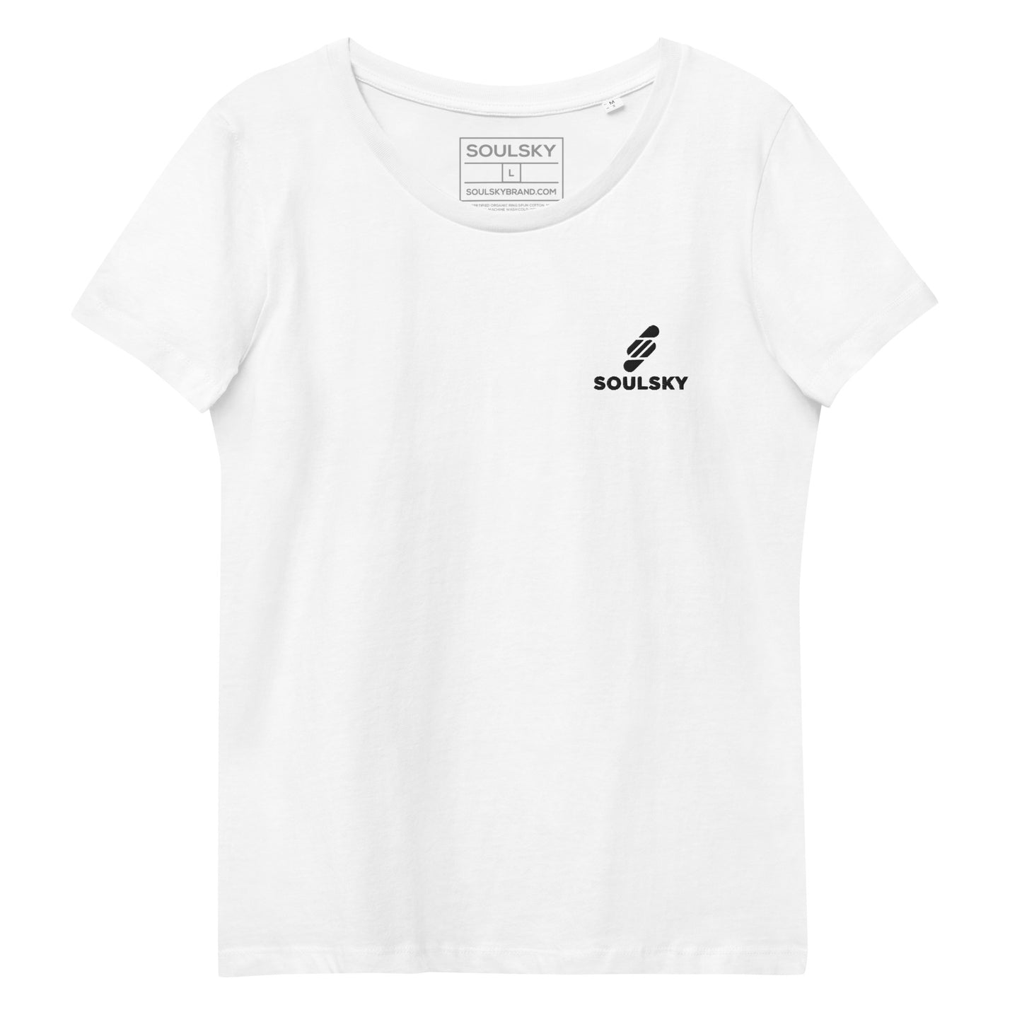SOULSKY Logo Women's Crewneck T-shirt - White