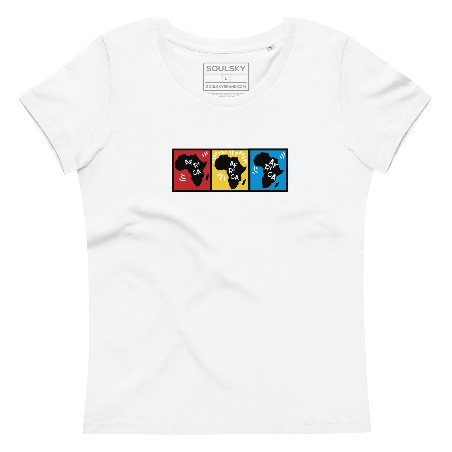 AFRICA PRIMARY Women's Tee (White)