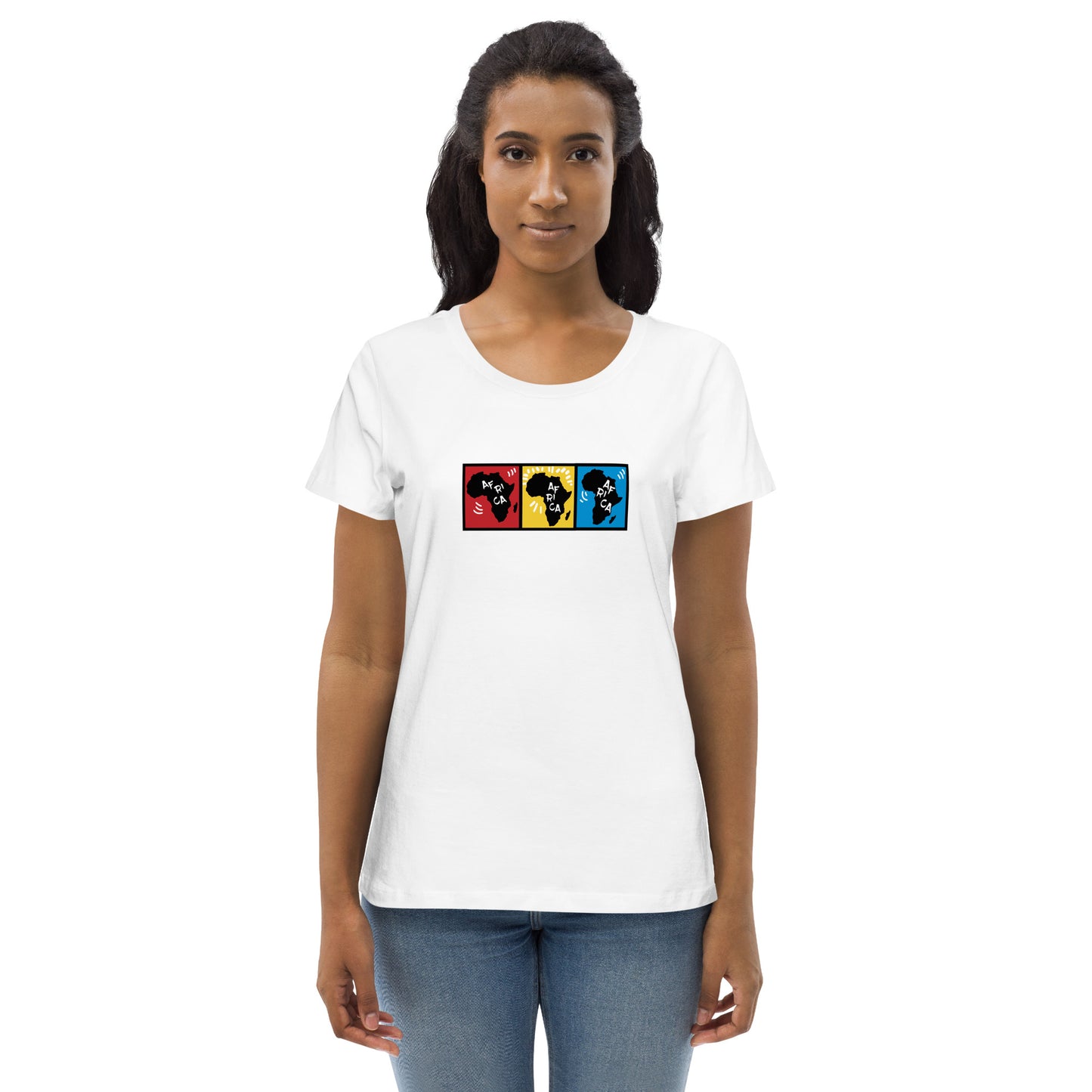 AFRICA PRIMARY Women's Tee (White)