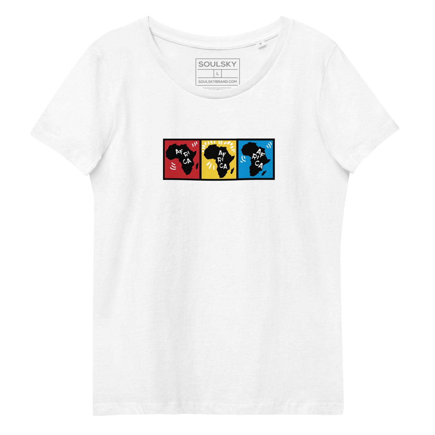 AFRICA PRIMARY Women's Tee (White)