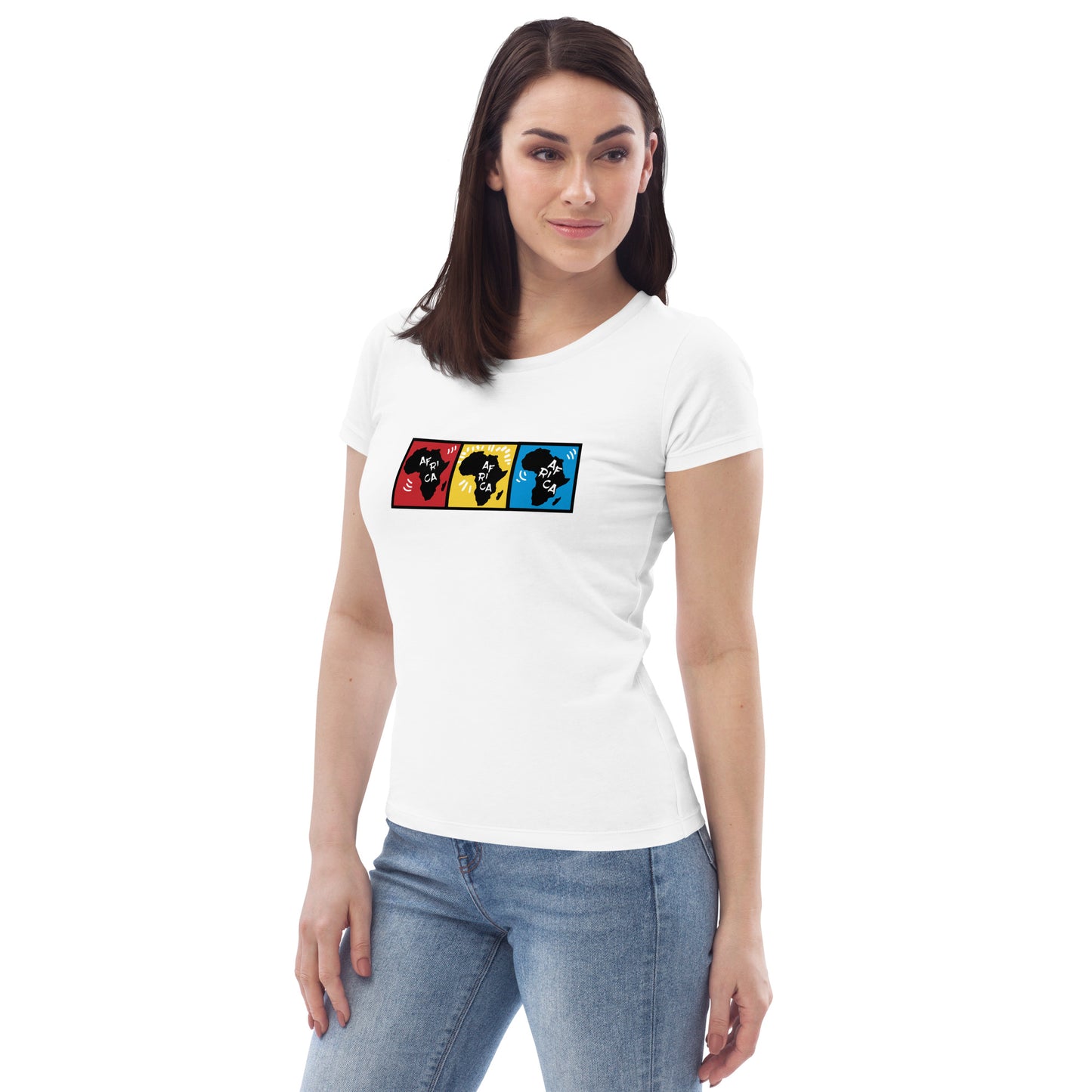 AFRICA PRIMARY Women's Tee (White)