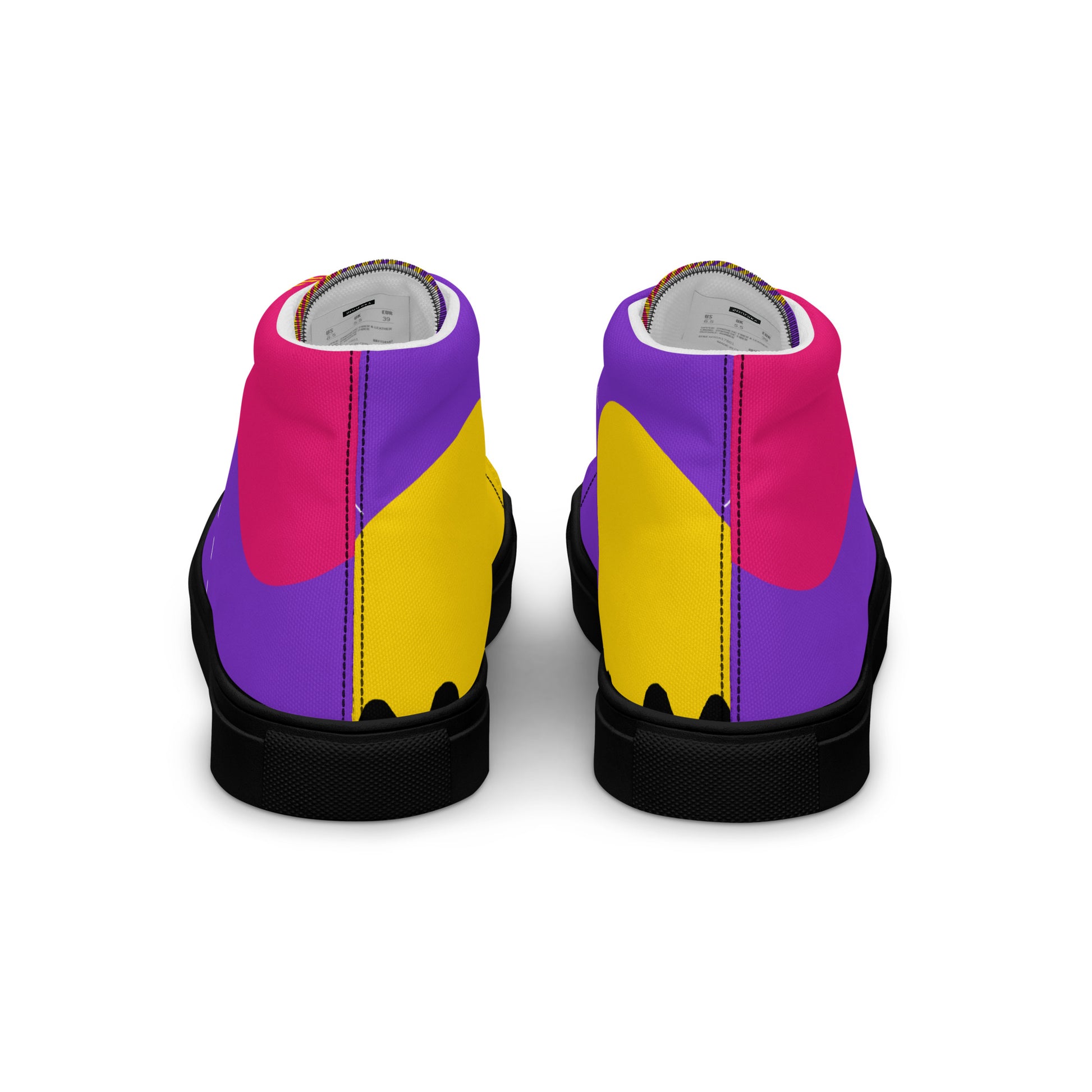 FOLLOW YOUR HEART Women’s High Top Canvas Shoes - SOULSKY
