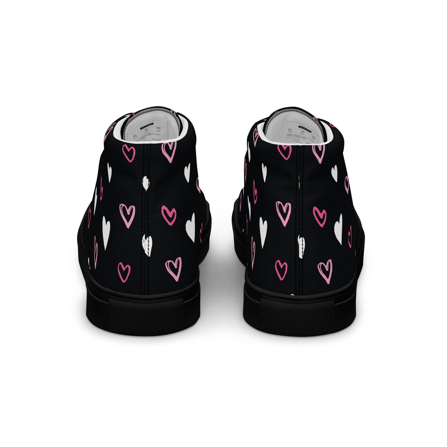 BE MY VALENTINE Women’s High Top Canvas Shoes