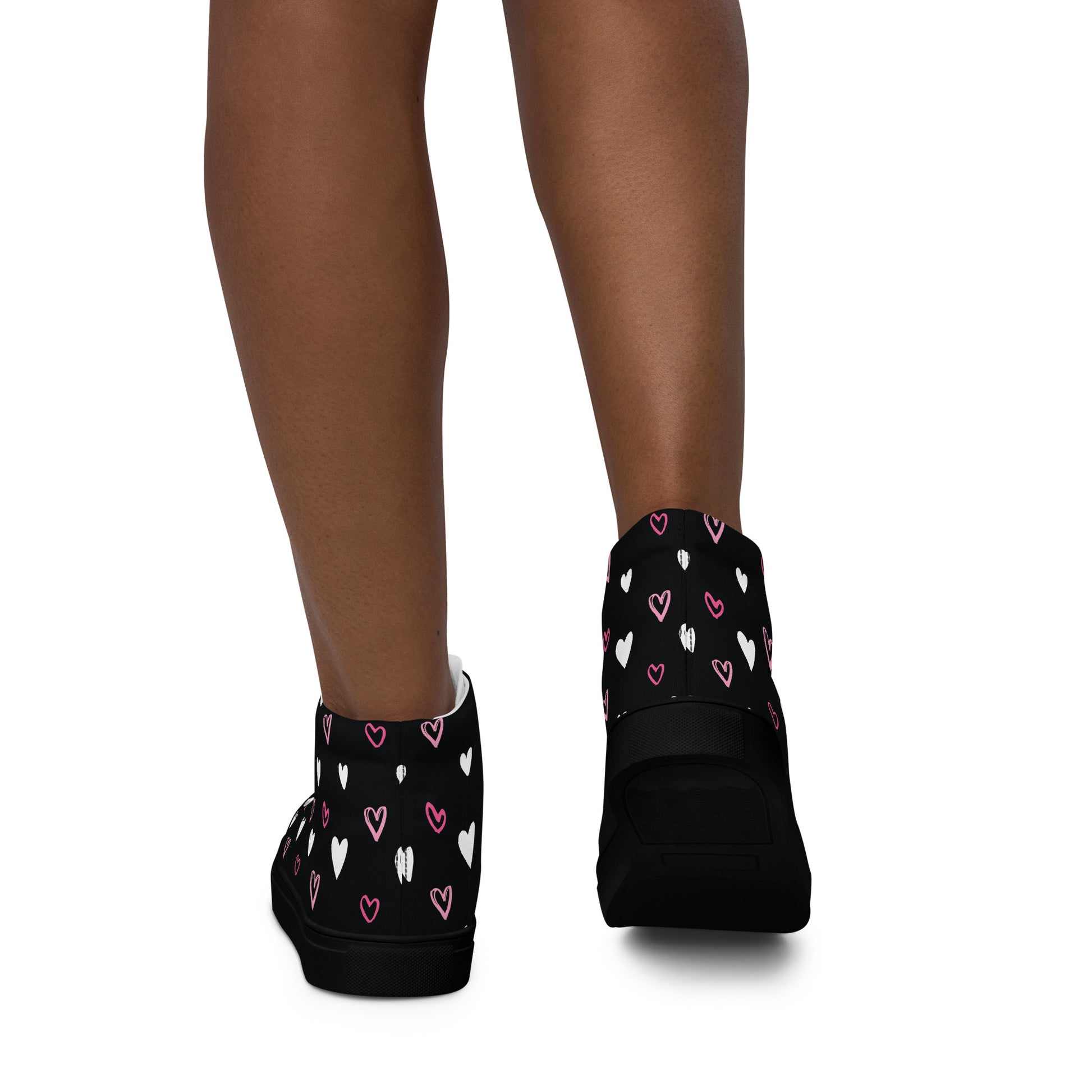 BE MY VALENTINE Women’s High Top Canvas Shoes - SOULSKY