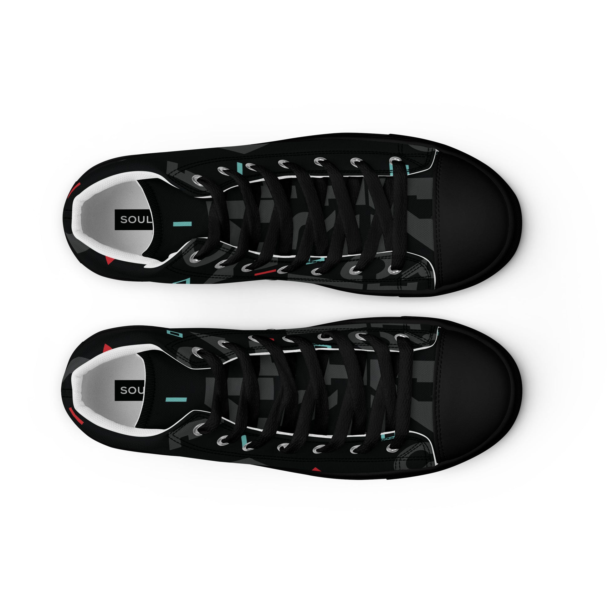 AFRICA IS THE FUTURE Women's High Top Canvas Shoes - SOULSKY