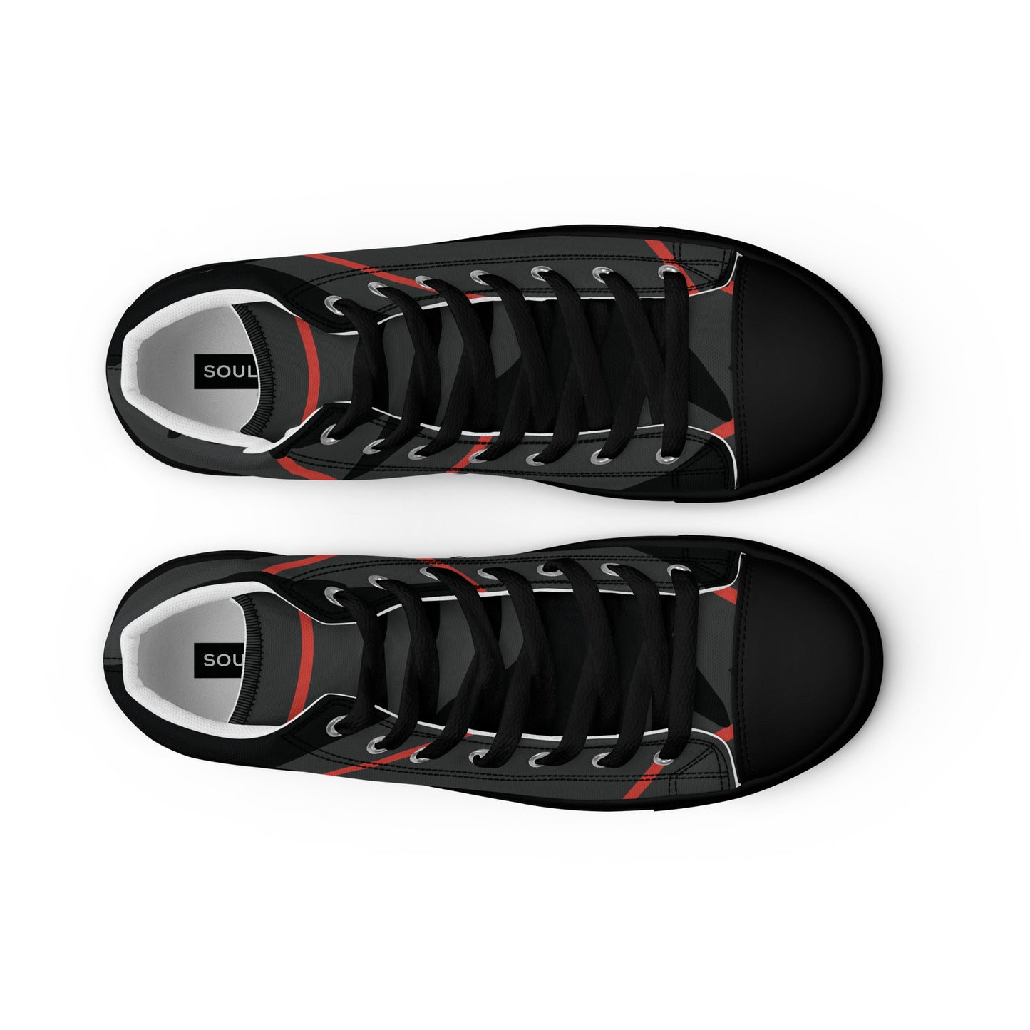 DREAM CHASER Women's High Top Canvas Shoes