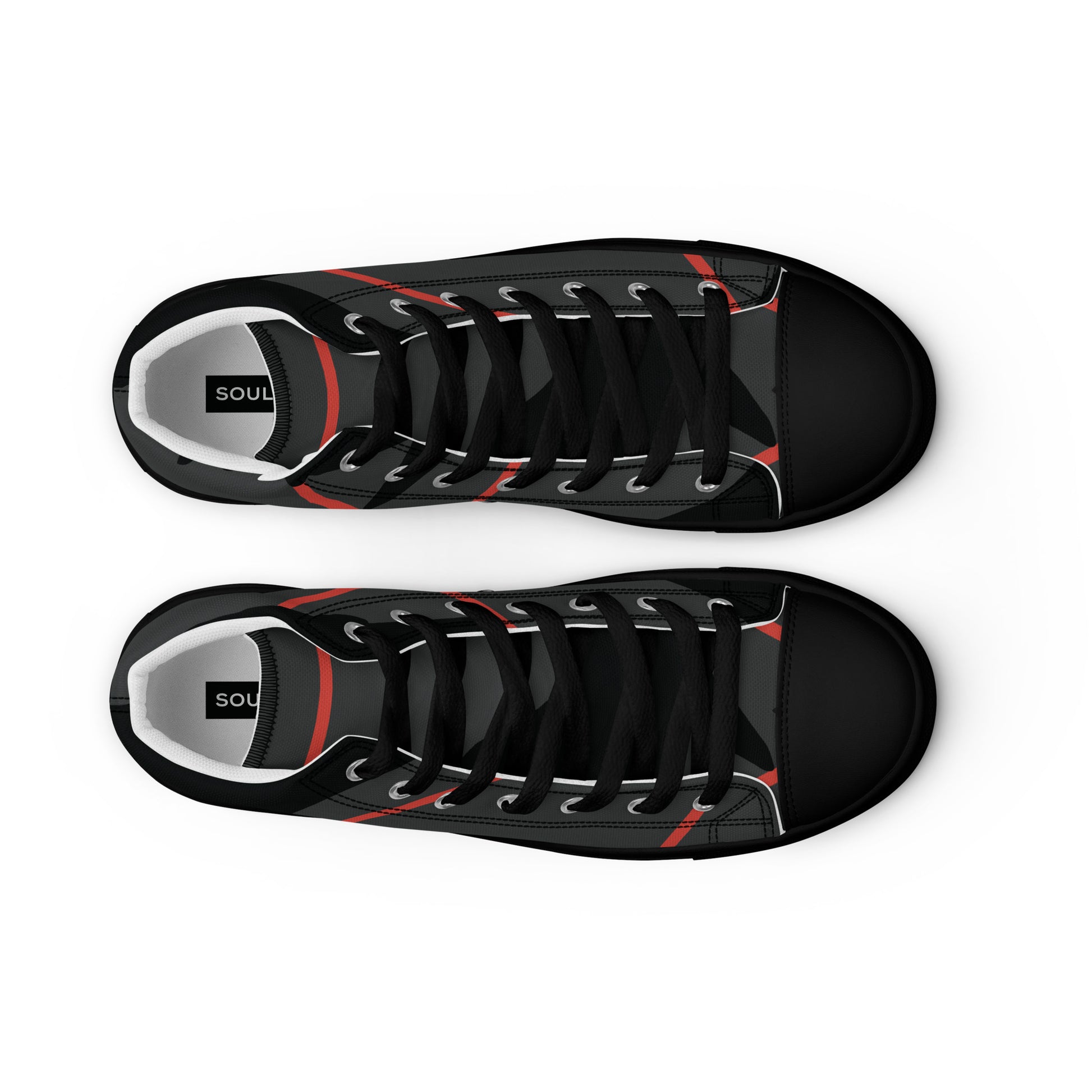 DREAM CHASER Women's High Top Canvas Shoes - SOULSKY