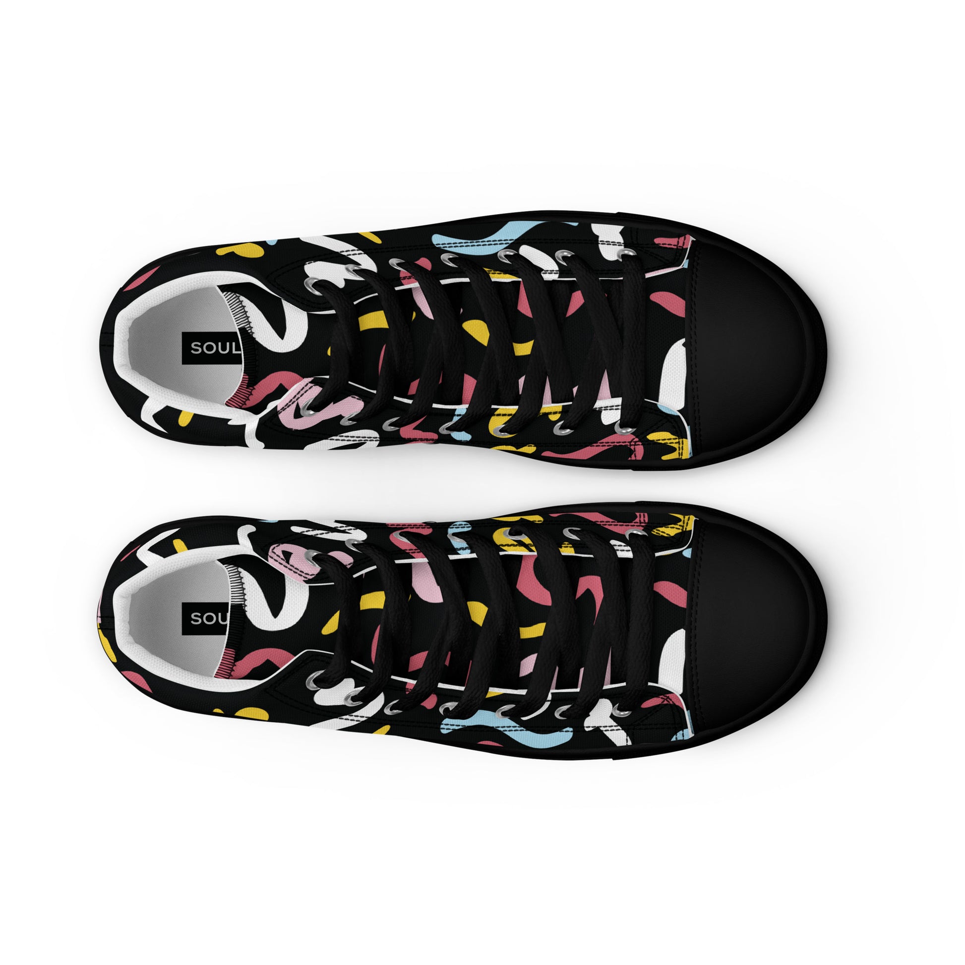 QUANTUM Women’s High Top Canvas Shoes - SOULSKY