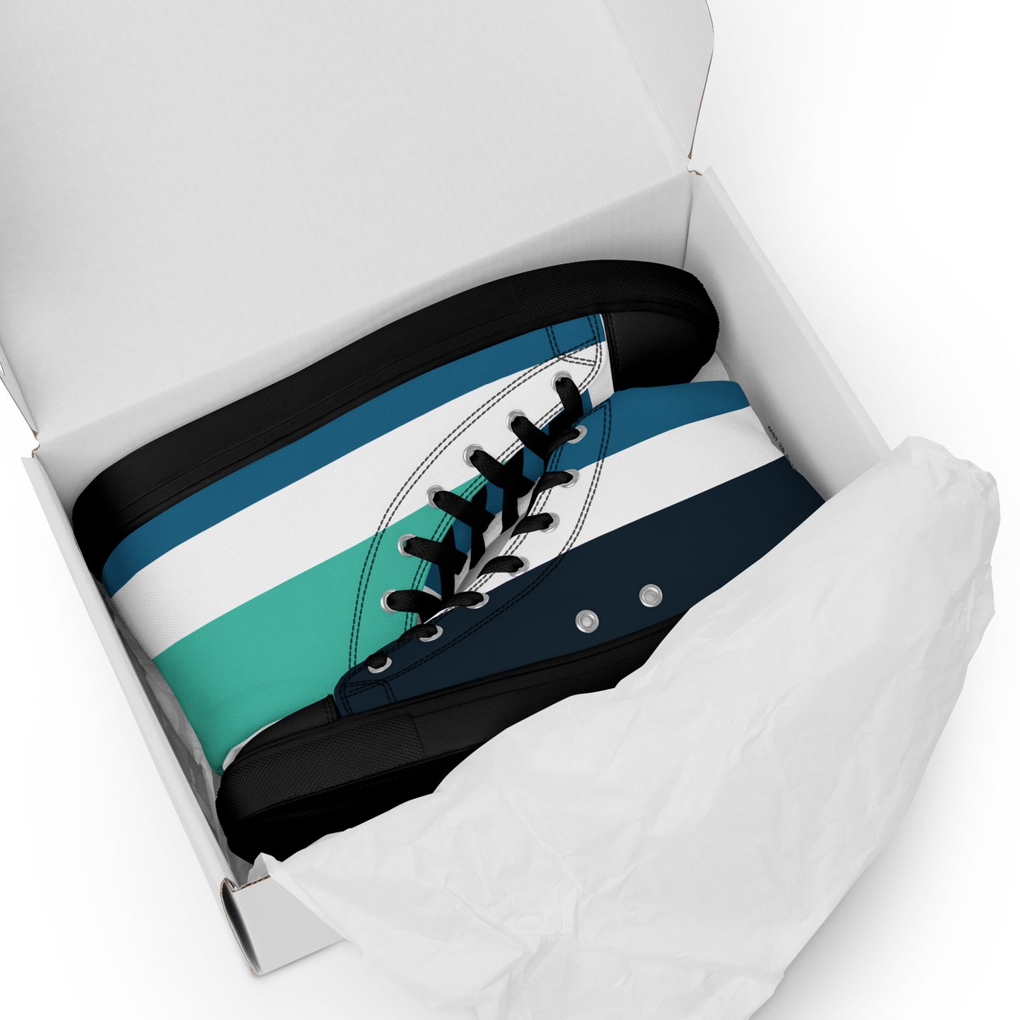 OCEAN DEPTHS Women's High Top Canvas Shoes