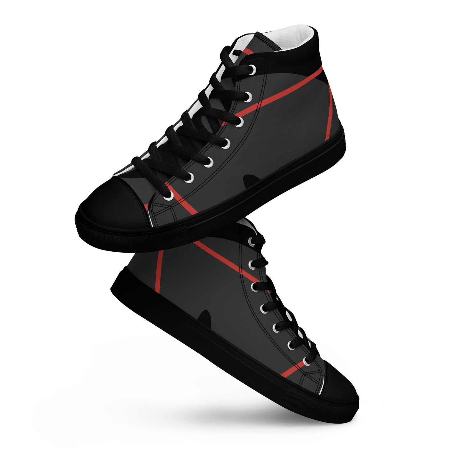DREAM CHASER Women's High Top Canvas Shoes