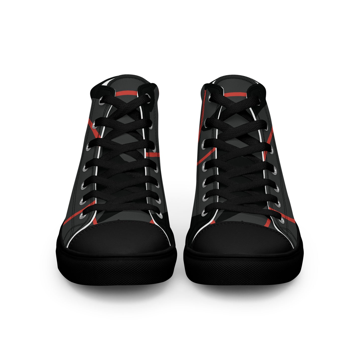 DREAM CHASER Women's High Top Canvas Shoes
